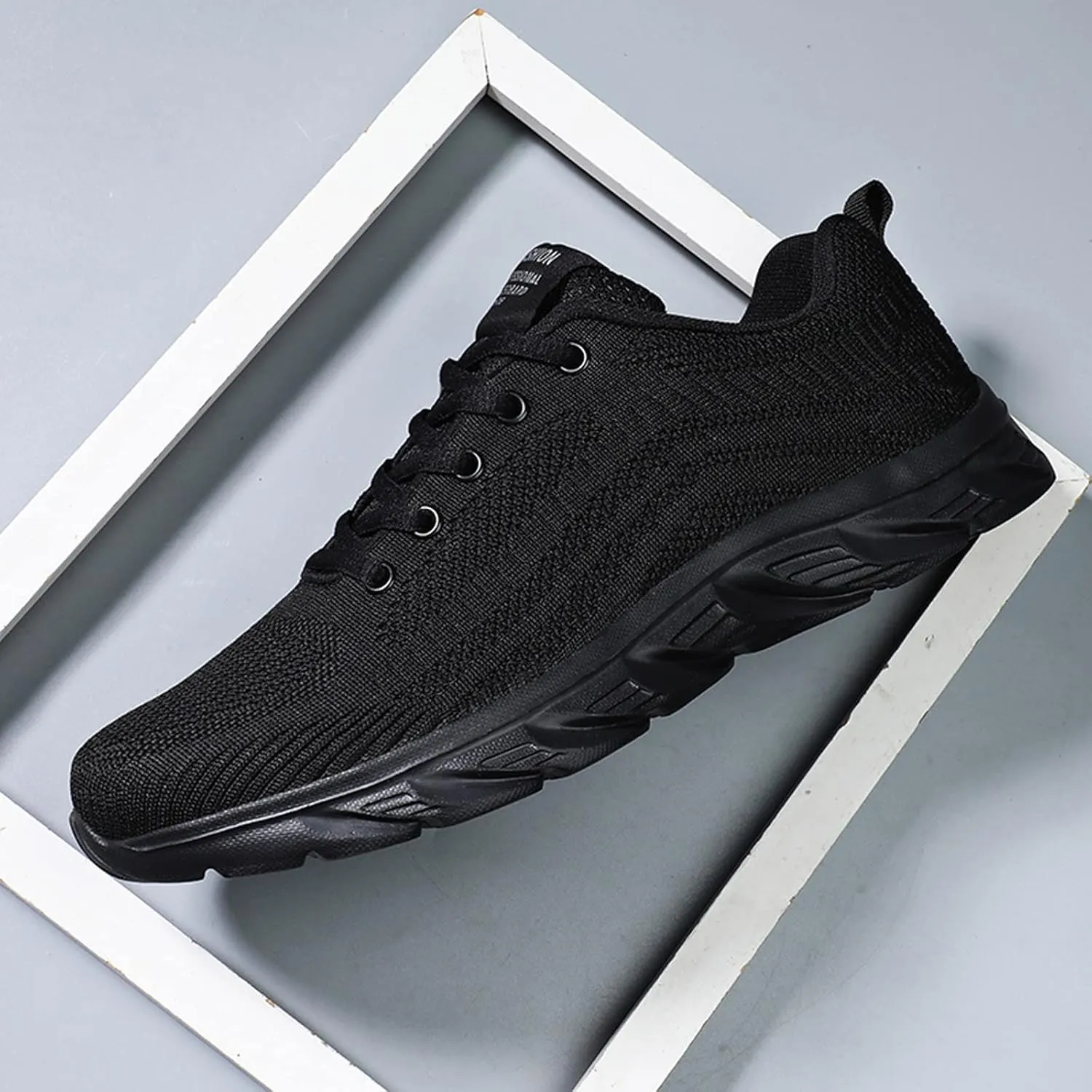 Running Shoes Lightweight Tennis Shoes Non Slip Gym Lace Up Mens Dress Shoes Walking Woman Shoes Casual White Sneakers Slip On Tennis Shoe Cross Trainer Shoe