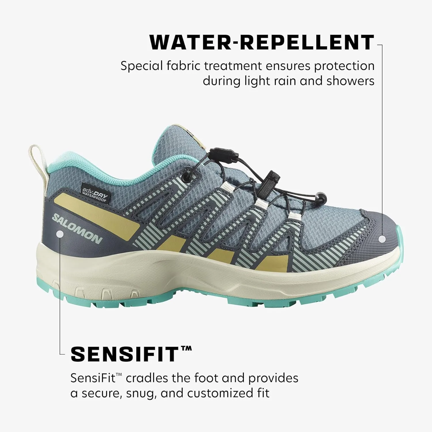 Salomon Unisex Juniors XA Pro V8 Mid Waterproof Trail Running Shoes