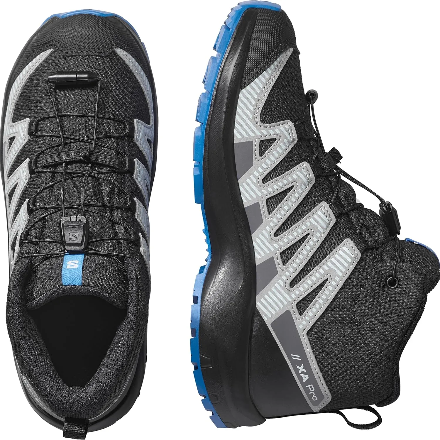 Salomon Unisex Juniors XA Pro V8 Mid Waterproof Trail Running Shoes