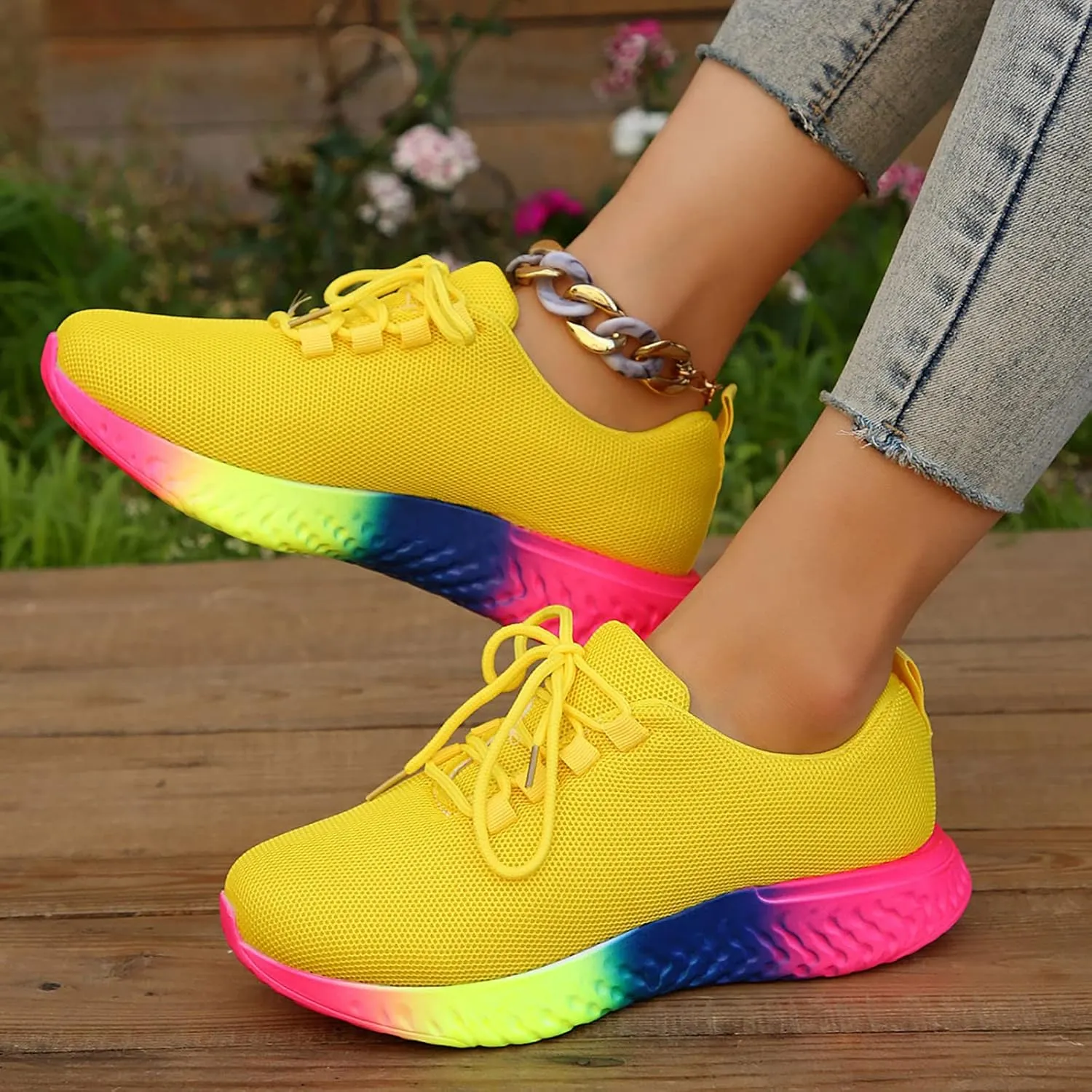 SBGMoSJ Womens High Tops Sneakers Fashion Sneakers for Women 2023 Designer White Tennis Shoes Women Dressy Bowling Shoes Women Size 9 Black Fall Shoes for Women 2023 Slip Ons