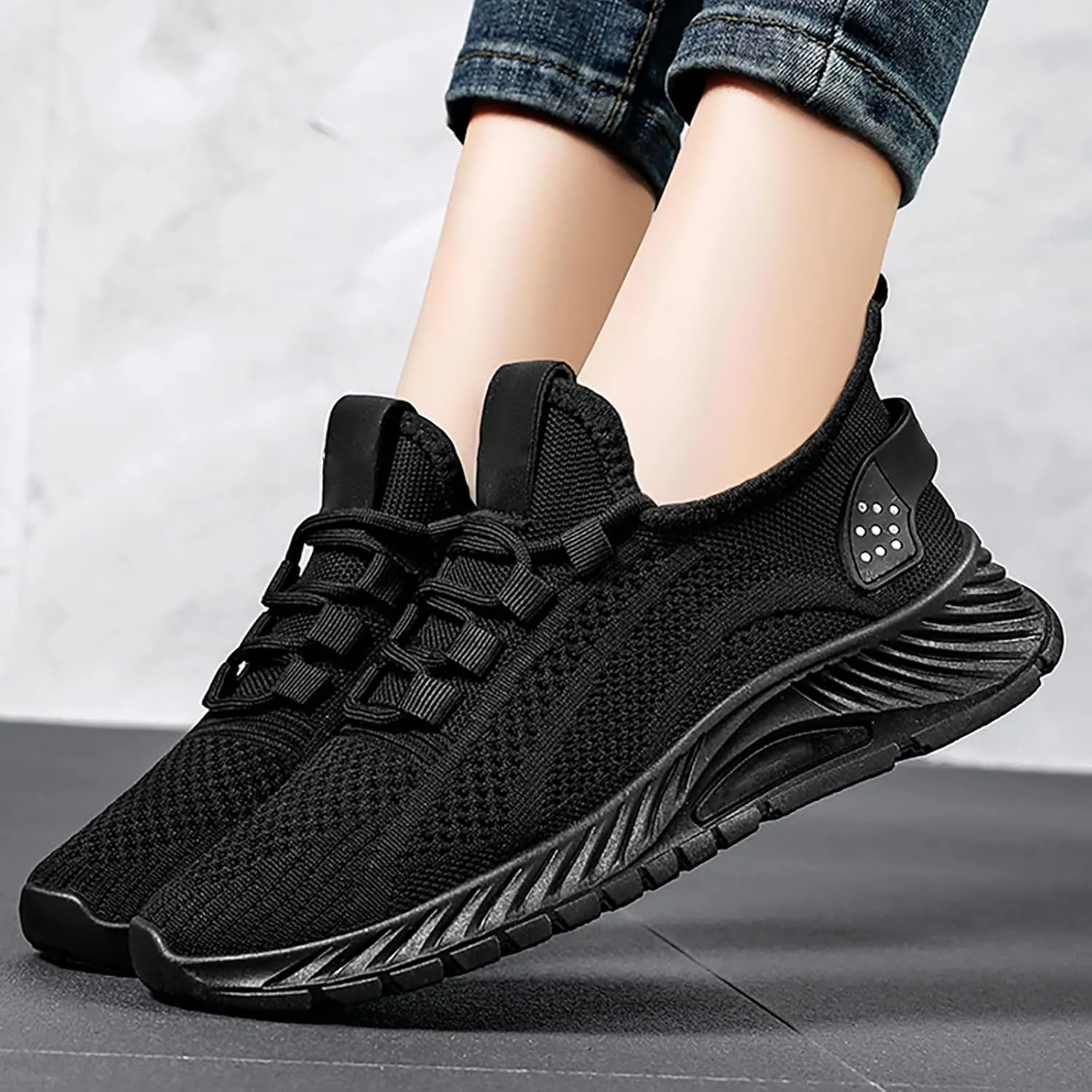 Shoes for Women Womens Sneakers Wide Width Black Loafers Women Wide with Indoor and Outdoor Soft Sole Fashion Christmas Dress Shoes for Women Wide Toe Box Trendy Casual