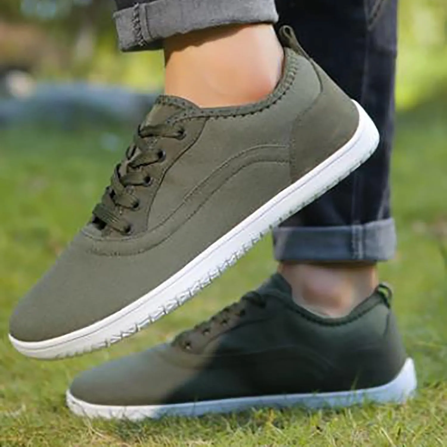 Sneakers for Men Womens Running Shoes Women's Slip on Shoes Wide Toe Box Trendy Casual Platform Loafers for Women Wide Womens Fashion Sneakers
