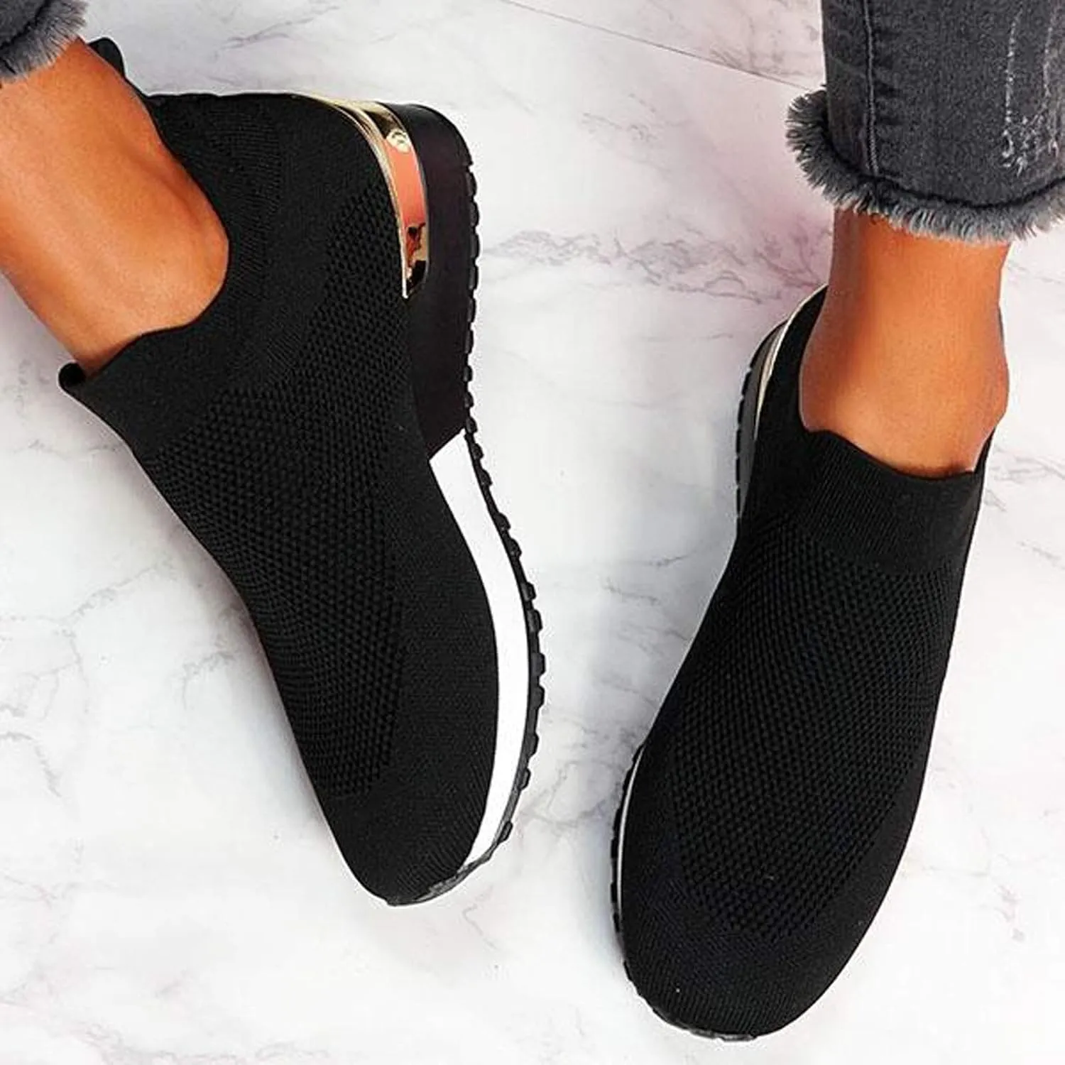 Sneakers for Women Walking Shoes Non Slip Lightweight Tennis Shoes Men Boots Casual Slip On Shoes White Sneakers Steel Toe Tennis Shoe White Loafers