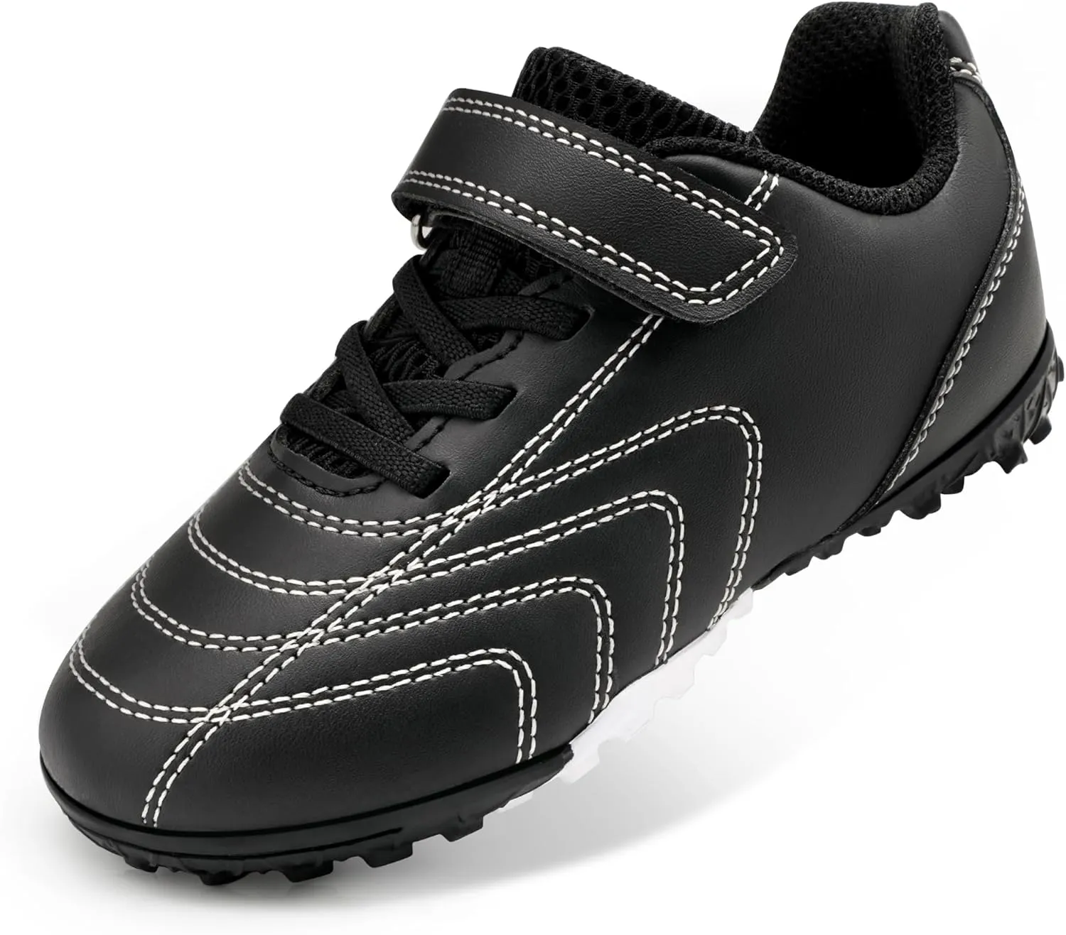 Stelle Boys Girls Indoor Soccer Shoes Kids Turf Shoes Baseball/Softball Futsal Athletic Cleats for Toddler/Little/Big Kid
