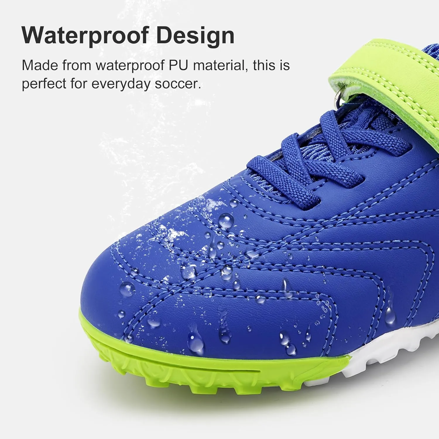 Stelle Boys Girls Indoor Soccer Shoes Kids Turf Shoes Baseball/Softball Futsal Athletic Cleats for Toddler/Little/Big Kid