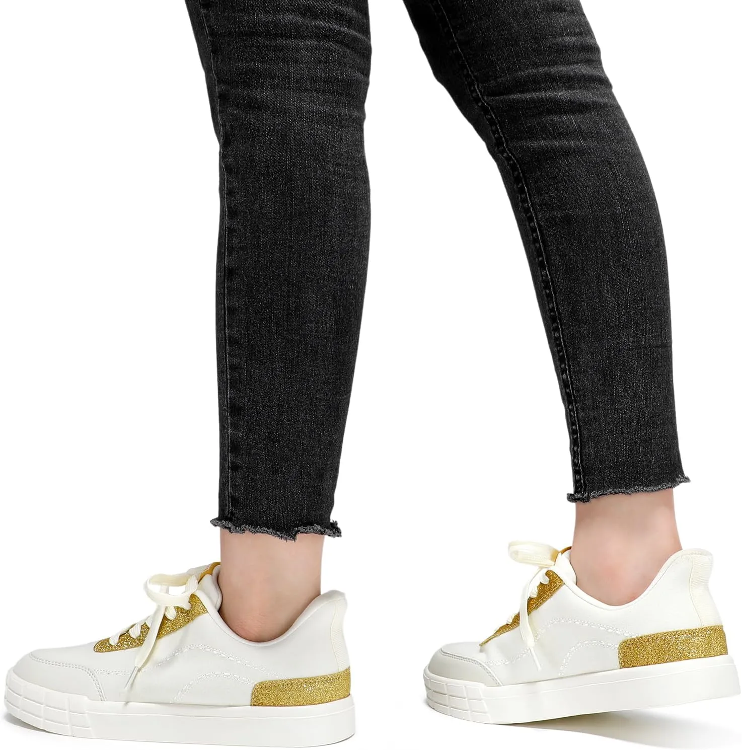 STQ Slip on Canvas Shoes for Women | Lightweight Skate Shoes Comfortable Tennis Sneakers