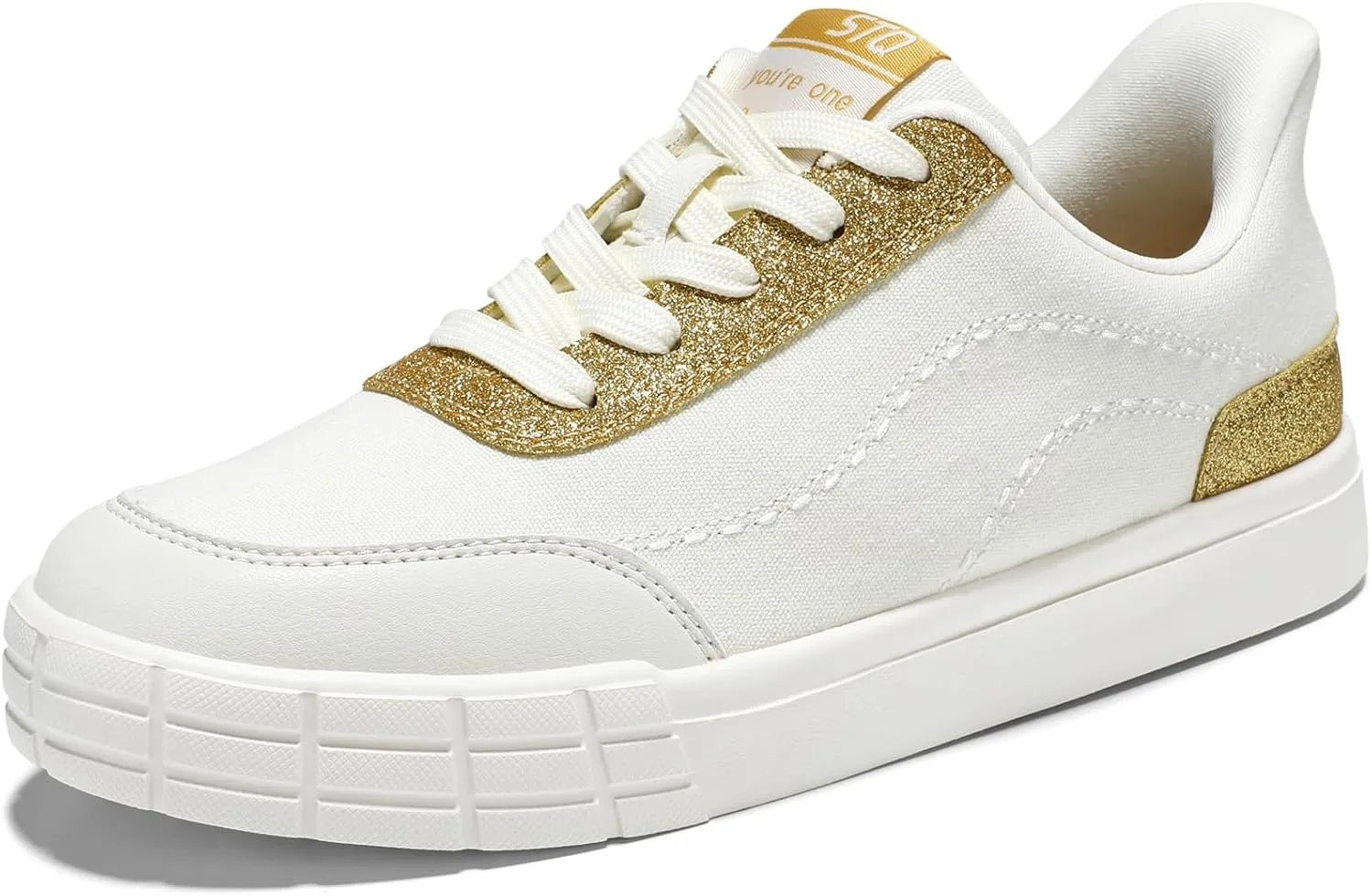 STQ Slip on Canvas Shoes for Women | Lightweight Skate Shoes Comfortable Tennis Sneakers