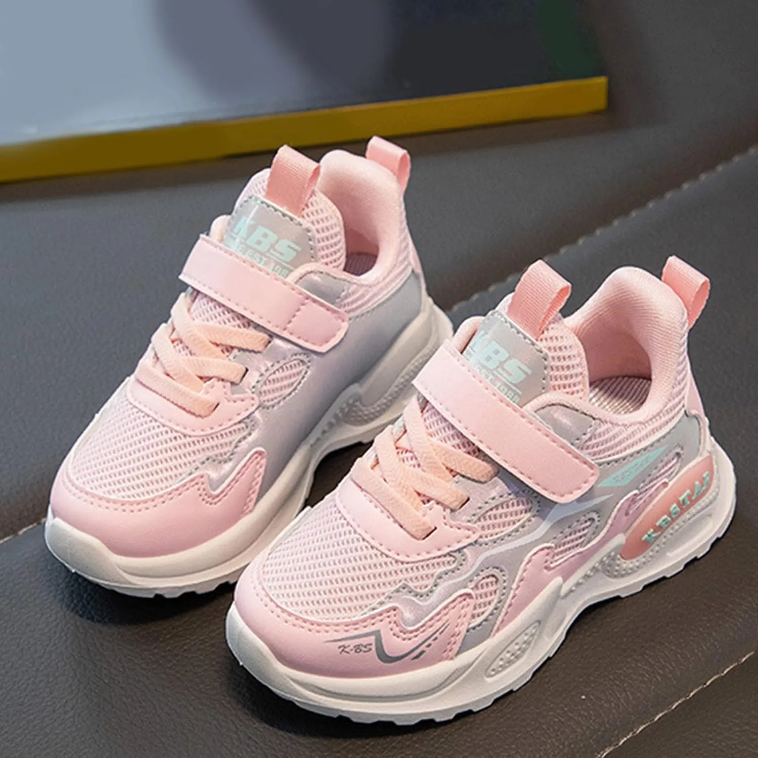 Toddler Boy Shoes Children Boys Girls Sneaker Lightweight Mesh Breathable Lace Up Casual Sport Shoes 3-13 Years