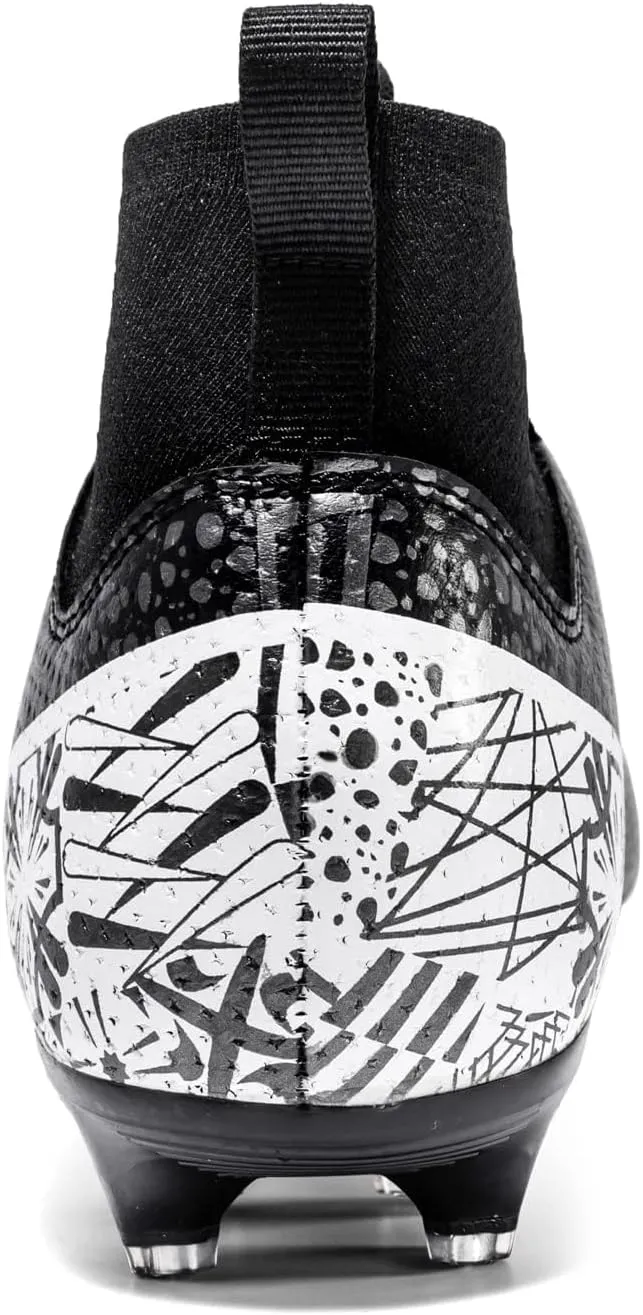 Tongzone Kids Soccer Cleats Boys Girls Indoor/Outdoor Trainning Shoes Athletic