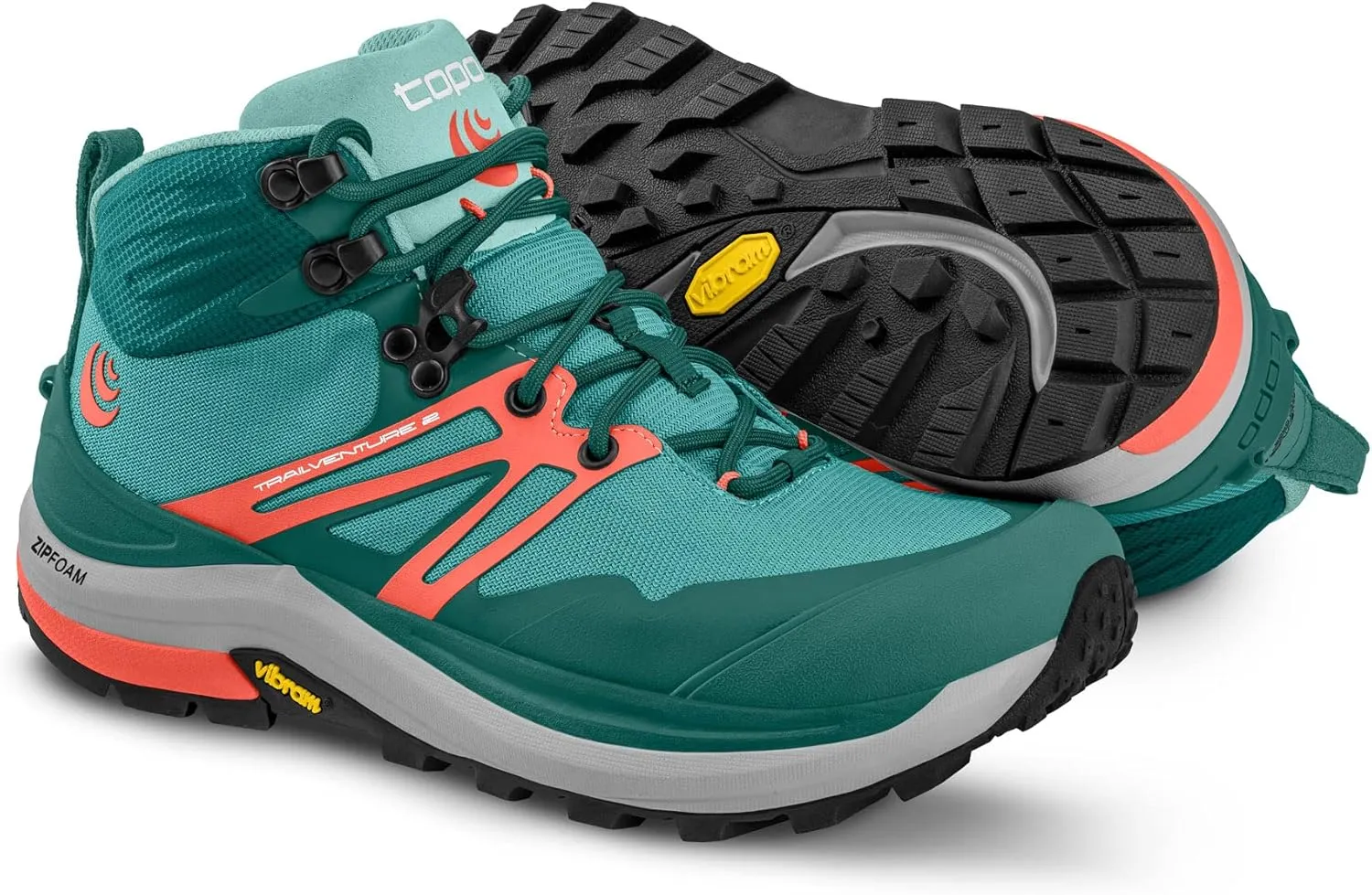 Topo Athletic Women's Trailventure 2 Comfortable Lightweight 5MM Drop Trail Running Shoes, Athletic Shoes for Trail Running
