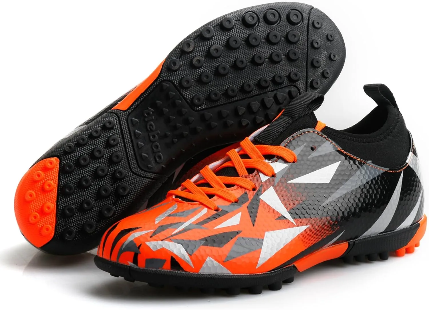 Turf Soccer Cleats Little Kids Big Kids Indoor TF Soccer Shoes Outdoor for Boys Girls