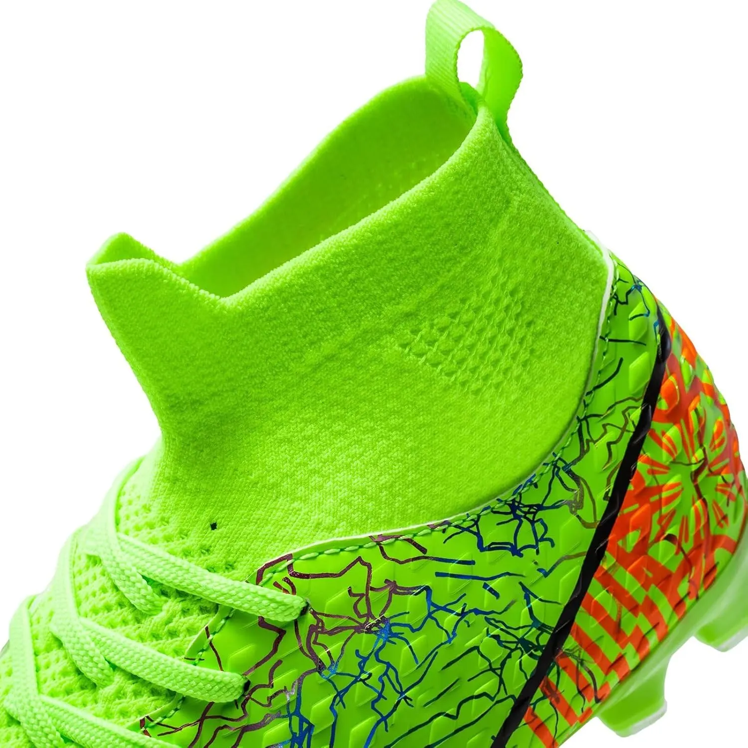 Unisex-Child Soccer Cleats Lightweight Training Football Cleats for Youth Futsal