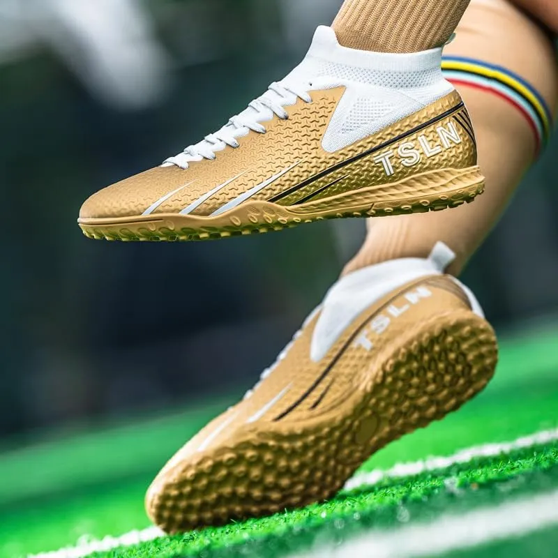Unisex Soccer Shoes for Adults, Lightweight, Indoor Soccer Training Shoes for Big Kids.