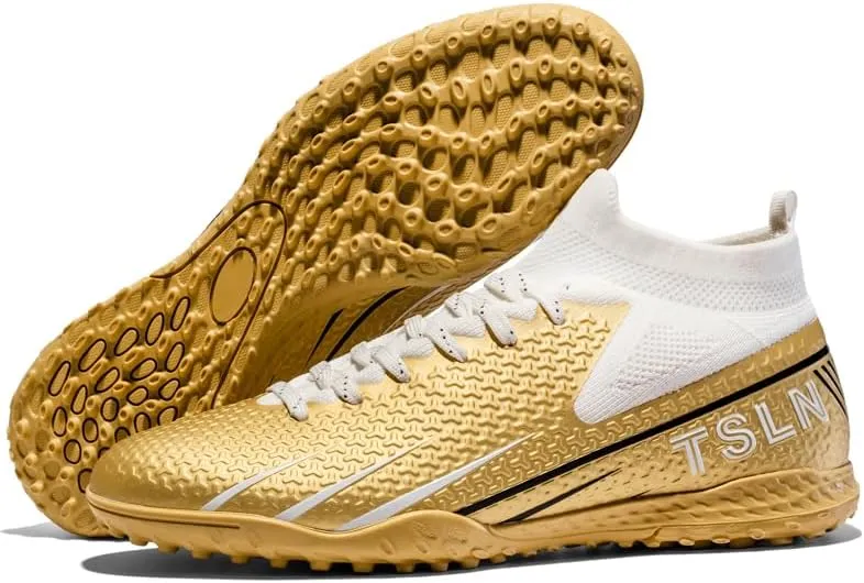 Unisex Soccer Shoes for Adults, Lightweight, Indoor Soccer Training Shoes for Big Kids.