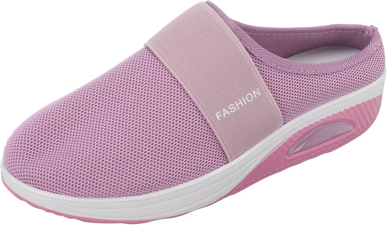 Wedges Sneakers for Women Slip Resistant Women's Black Work Shoes Size 9 Shoes for Women Sneakers Womens Black Slip On Sneakers Size 8.5 Zapatos Antiderrapantes Para Mujer De Trabajo De Restoran