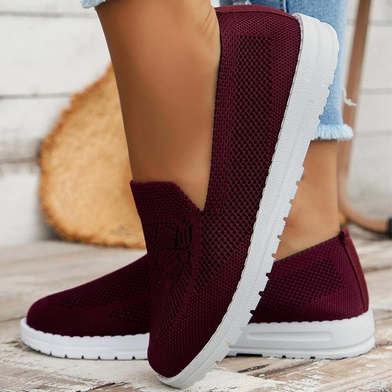White Running Sneakers for Women 2023 Cute Black Sneakers for Women Comfortable Womens Slip On Shoes Size 8 Wide Womens Black Slip On Sneakers 8.5 Zapatos Especiales para Juanetes De Mujer