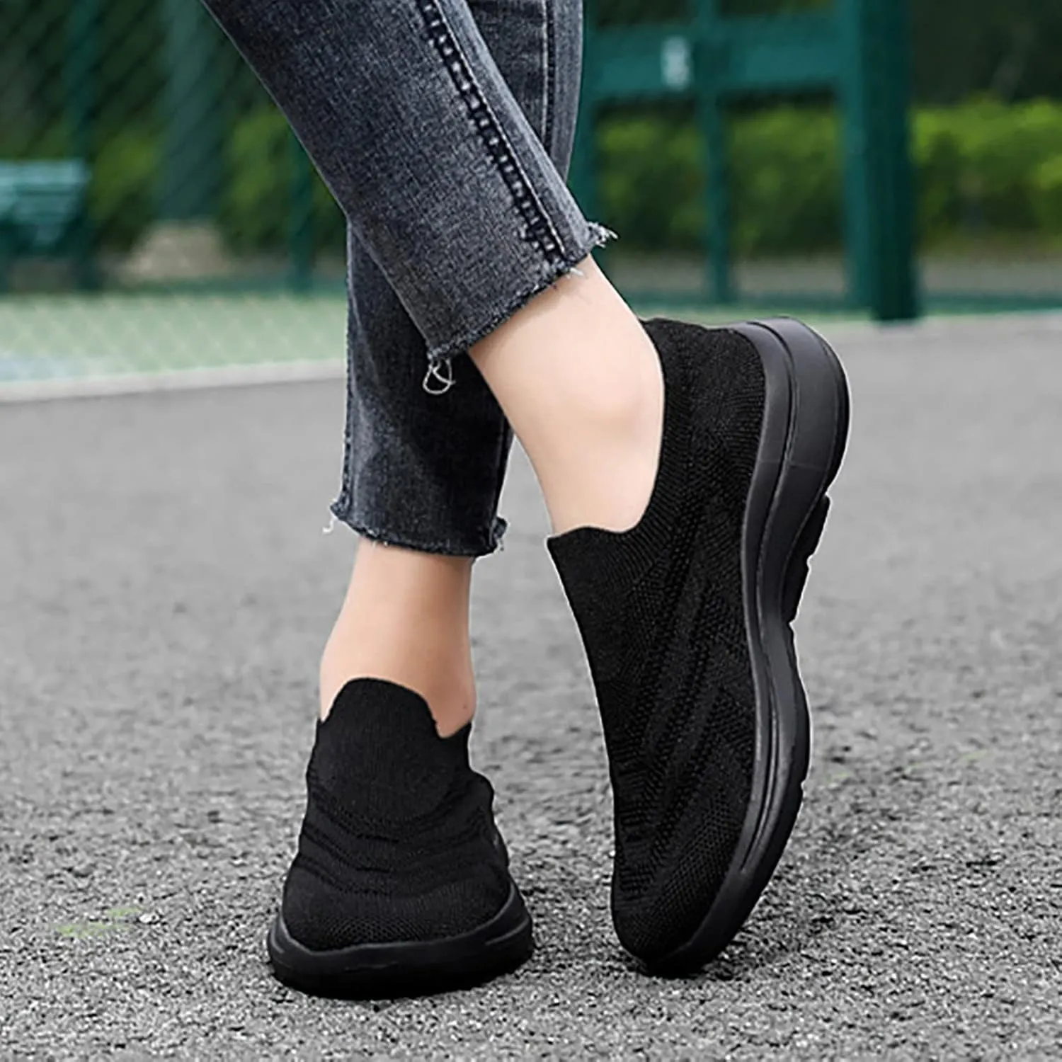 Wide Width Shoes for Women Sneakers Zapatos De Trabajo Con Arco Ortopedicos para Mujer Slip On Tennis Shoes Women Sneakers for Women Fashion Sneakers Tennis Shoes Athletic Shoes Women Size 5