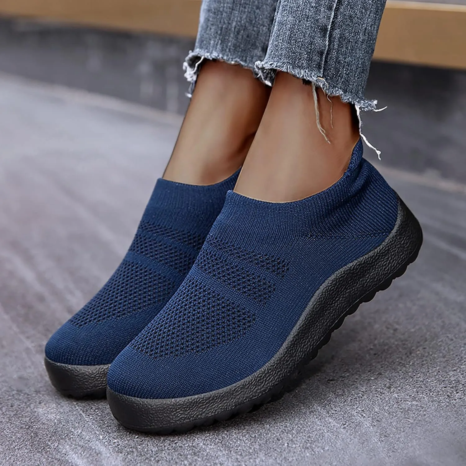 Women Running Shoes Lightweight Tennis Shoes Non Slip Mens Tennis Shoes Walking Business Casual Shoes Waterproof Sneakers Waterproof Tennis Shoe Casual Loafers