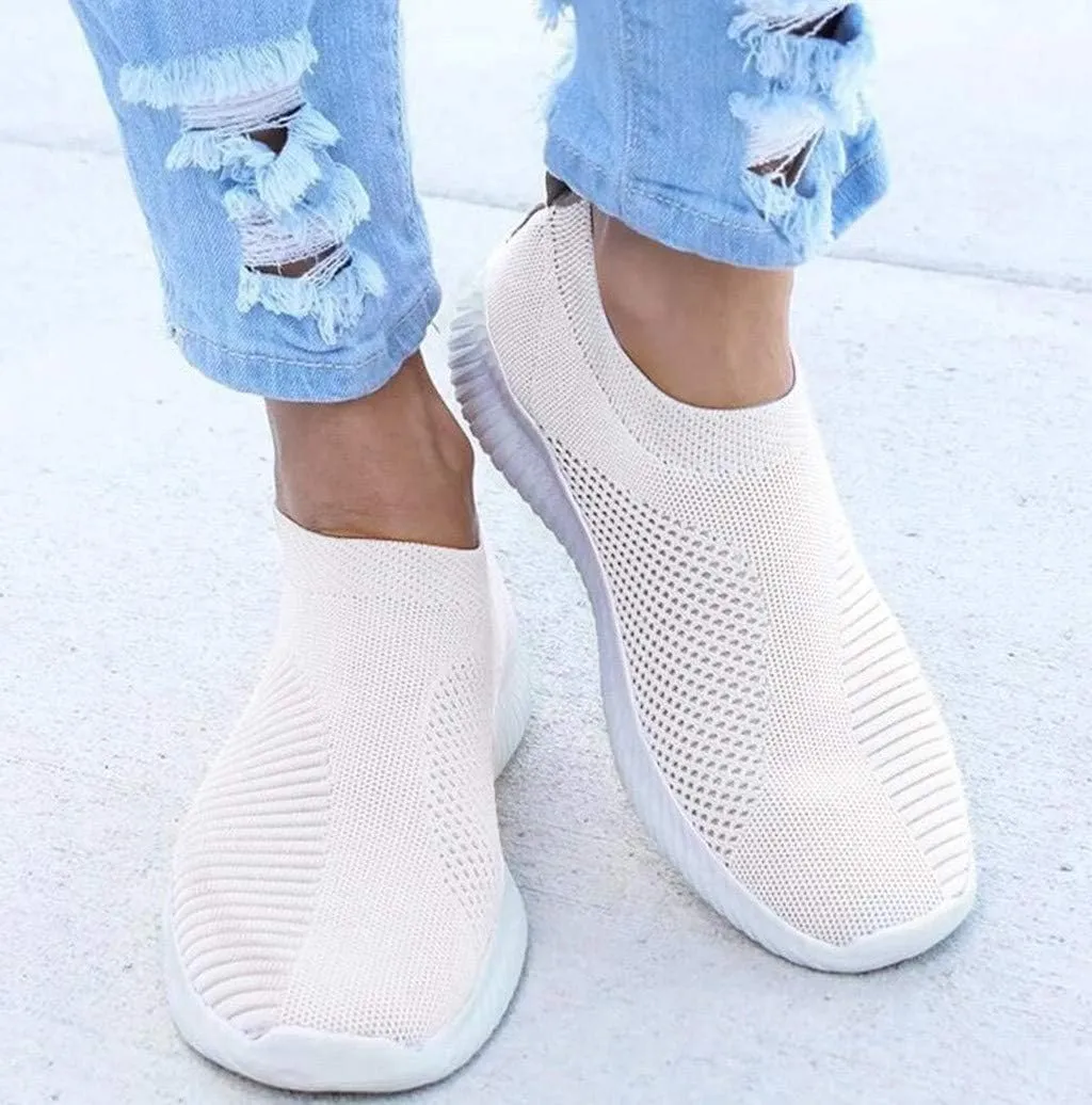 Women Running Shoes Lightweight Tennis Shoes Non Slip Running Shoes for Men Walking Shoes Casual Wedge Sneakers White Tennis Shoe Loafers Shoe