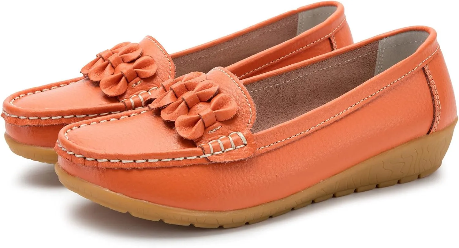 Womens Dress Shoes with Arch Support Loafers for Women Wide Wide Toe Box Trendy Casualfashion Round Toe Christmas Tennis Shoes for Women Women Tennis Shoes