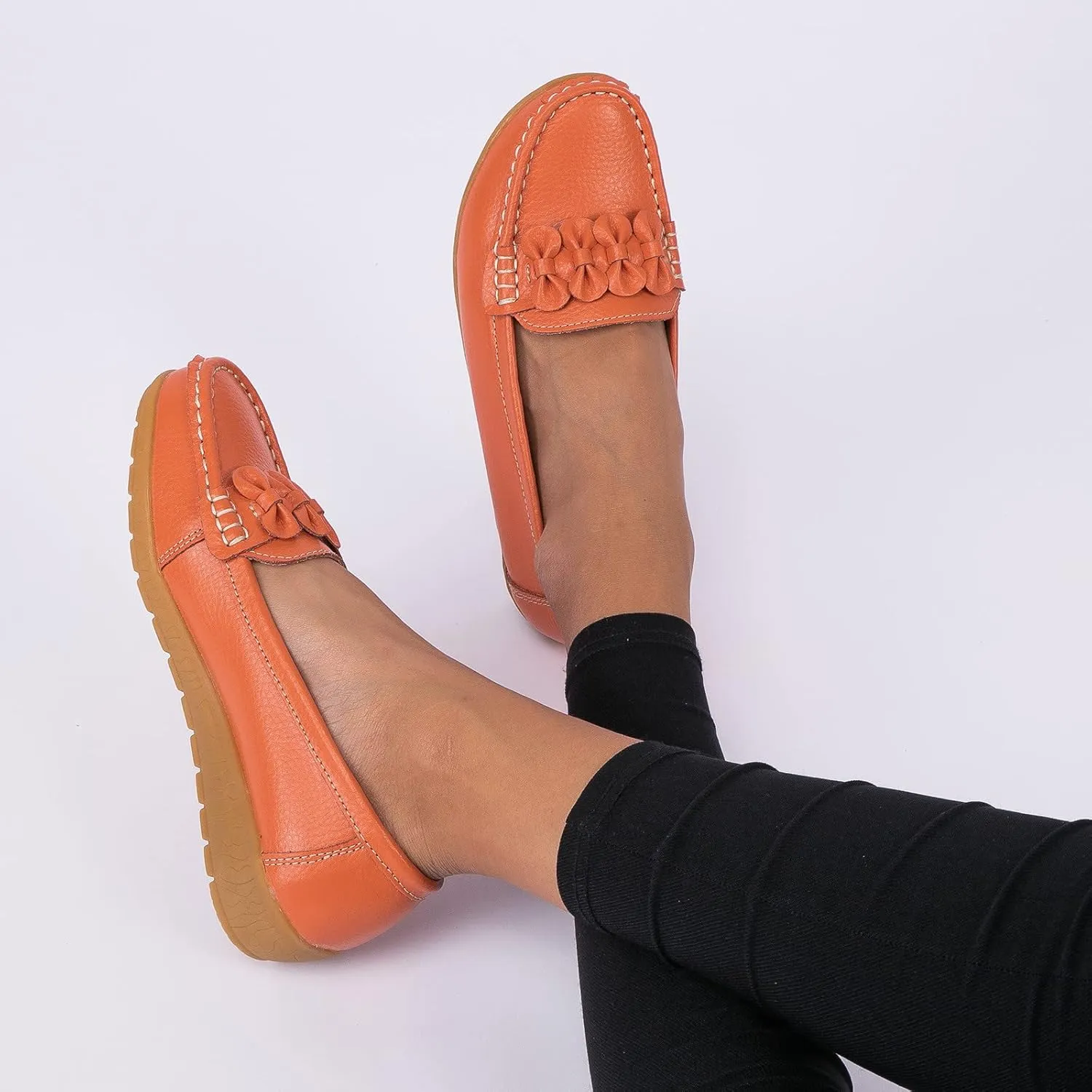 Womens Dress Shoes with Arch Support Loafers for Women Wide Wide Toe Box Trendy Casualfashion Round Toe Christmas Tennis Shoes for Women Women Tennis Shoes