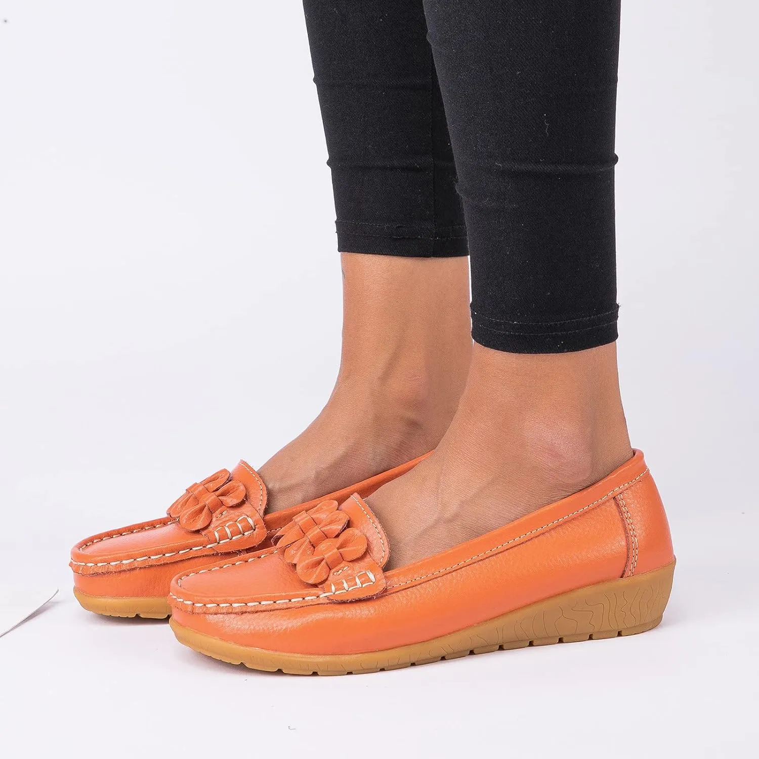 Womens Dress Shoes with Arch Support Loafers for Women Wide Wide Toe Box Trendy Casualfashion Round Toe Christmas Tennis Shoes for Women Women Tennis Shoes