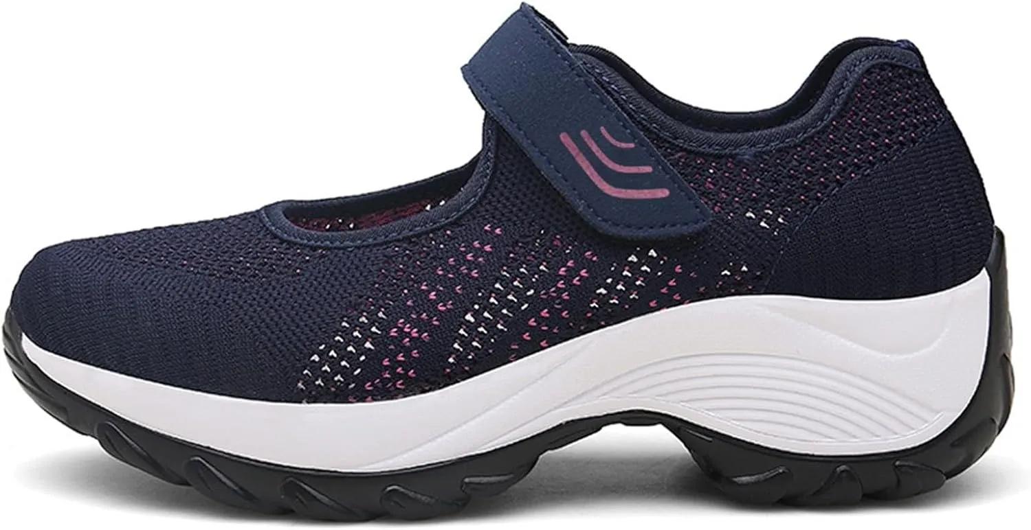 Women's Fashion Sneaker Non Slip Work Wide Comfortable Slip Resistant Work Shoes Womens Basketball Shoes Women's Loafer Shoes Dress Sneakers Men
