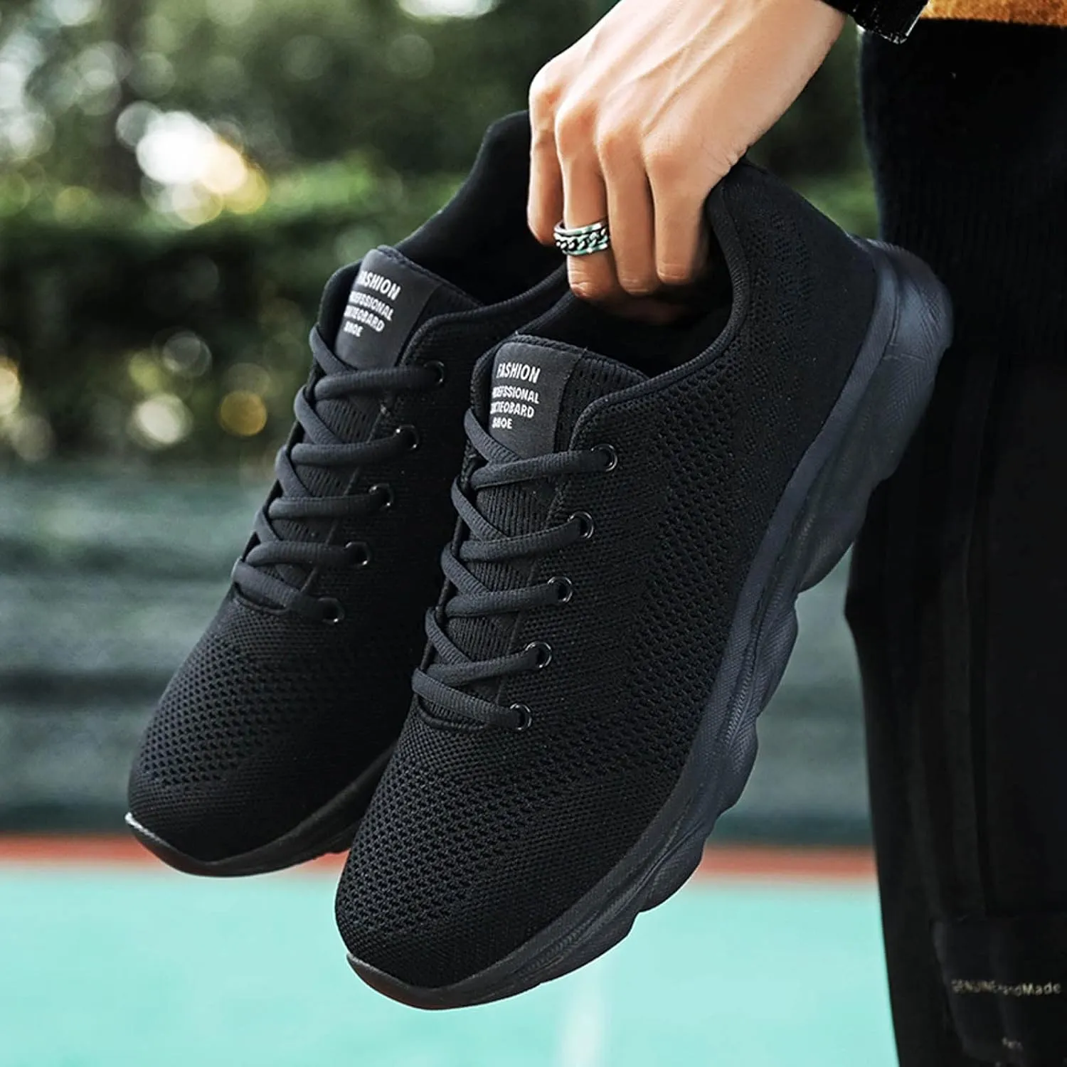 Womens Lace Up Walking Shoes Memory Foam Lightweight Comfort Womens Running Shoes Wide Width Women's Casual Shoes White Platform Sneakers Tennis Shoe Trainers Shoe