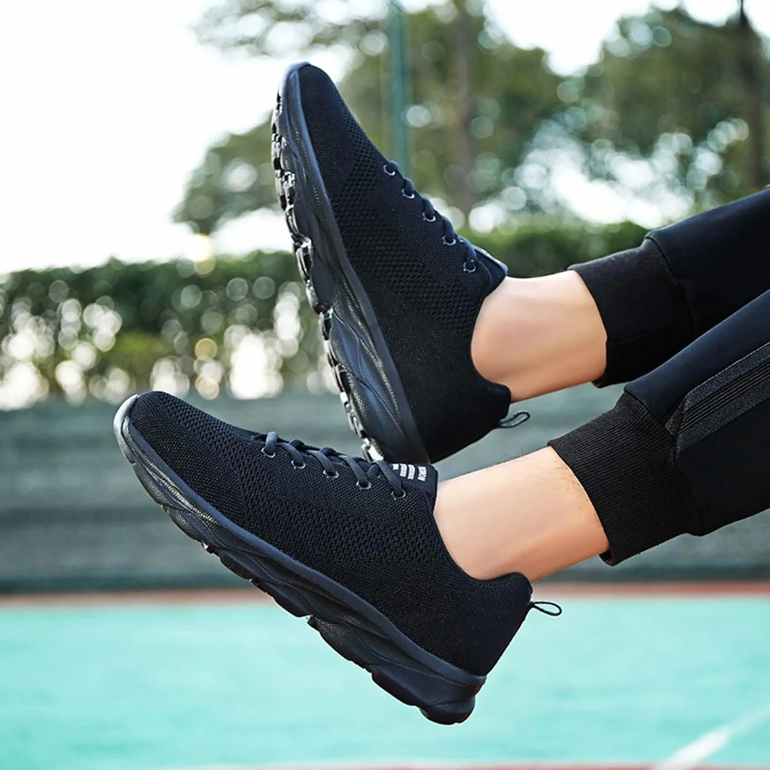 Womens Lace Up Walking Shoes Memory Foam Lightweight Comfort Womens Running Shoes Wide Width Women's Casual Shoes White Platform Sneakers Tennis Shoe Trainers Shoe