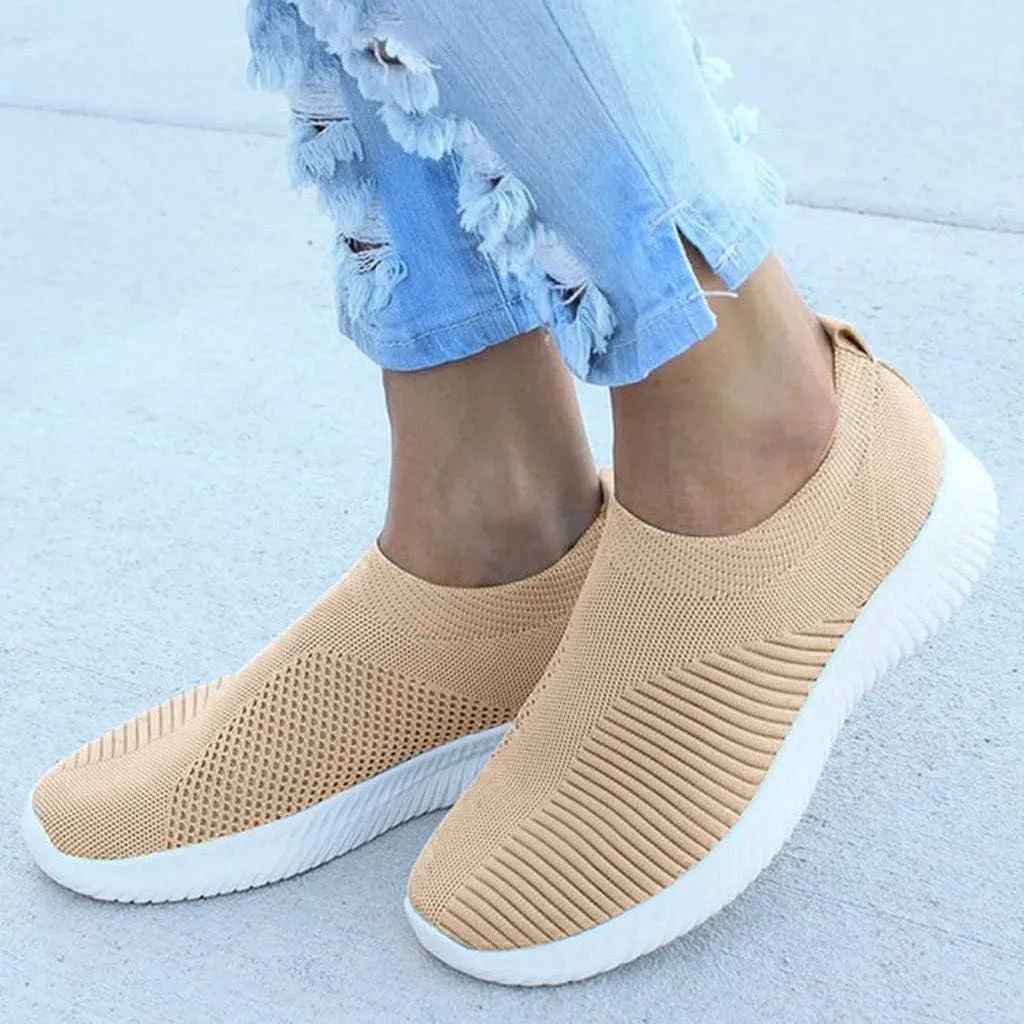 Womens Ladies Walking Running Shoes Slip On Lightweight Mens Dress Shoes Food Service Casual Dress Shoes Women Shoes Sneakers Tennis Shoe White Loafers