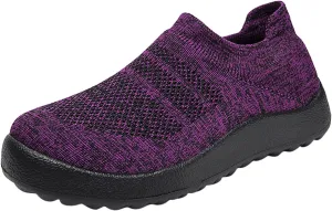 Womens Ladies Walking Running Shoes Slip On Lightweight Tennis Shoes Men Mesh Women Casual Shoes Men Shoes Sneakers Red Tennis Shoe Loafers Shoe