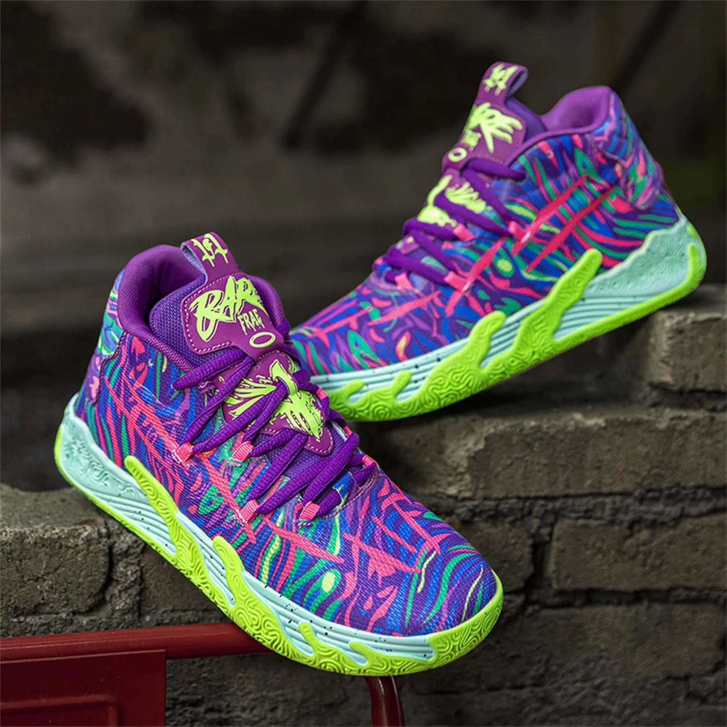 Womens Lightweight Lace Up High Top Fashion Basketball Shoes Soft Non-Slip Running Tennis Volleyball Sneakers Classic Sports Shoes