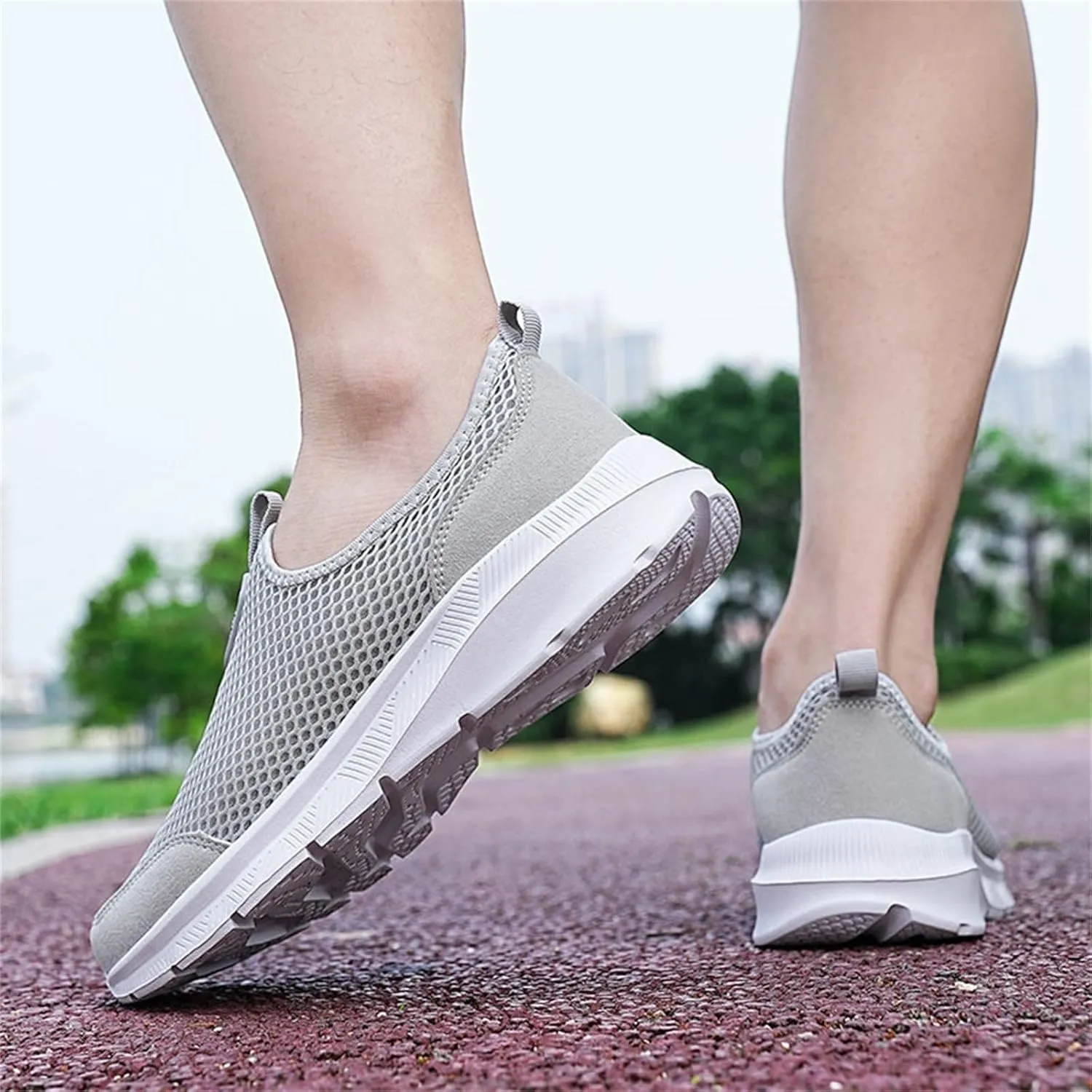 Women's Lightweight Slip On Walking Running Shoes Womens Tennis Shoes Comfortable Men's Casual Shoes Shoes Sneakers Red Tennis Shoe Trainers Shoe