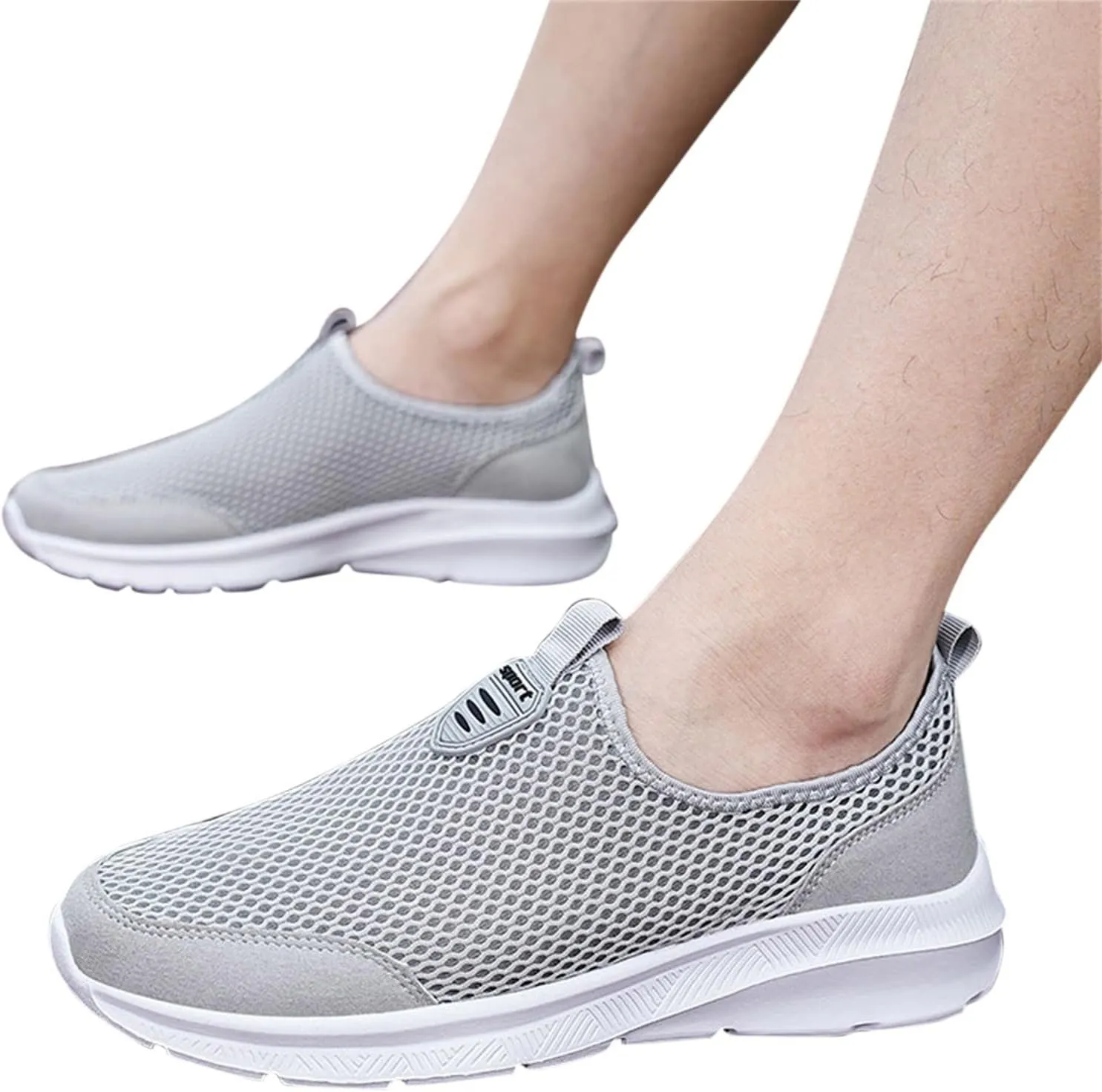 Women's Lightweight Slip On Walking Running Shoes Womens Tennis Shoes Comfortable Men's Casual Shoes Shoes Sneakers Red Tennis Shoe Trainers Shoe