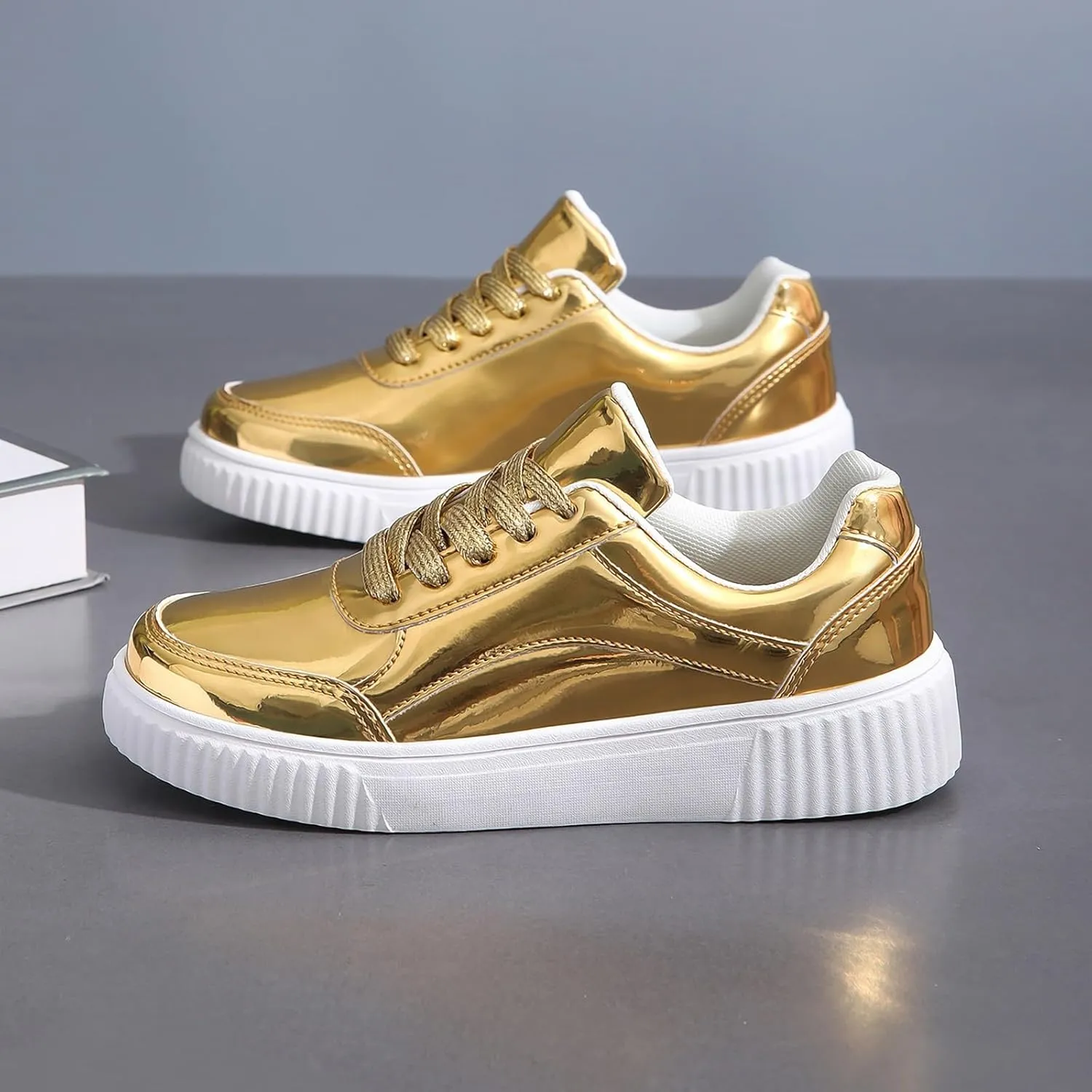 Womens Running Shoes Walking Sneakers for Women Women Loafers Comfortable Closed Back Lightweight Breathable Christmas Print Shoes Women Wide Toe Box Trendy Casual