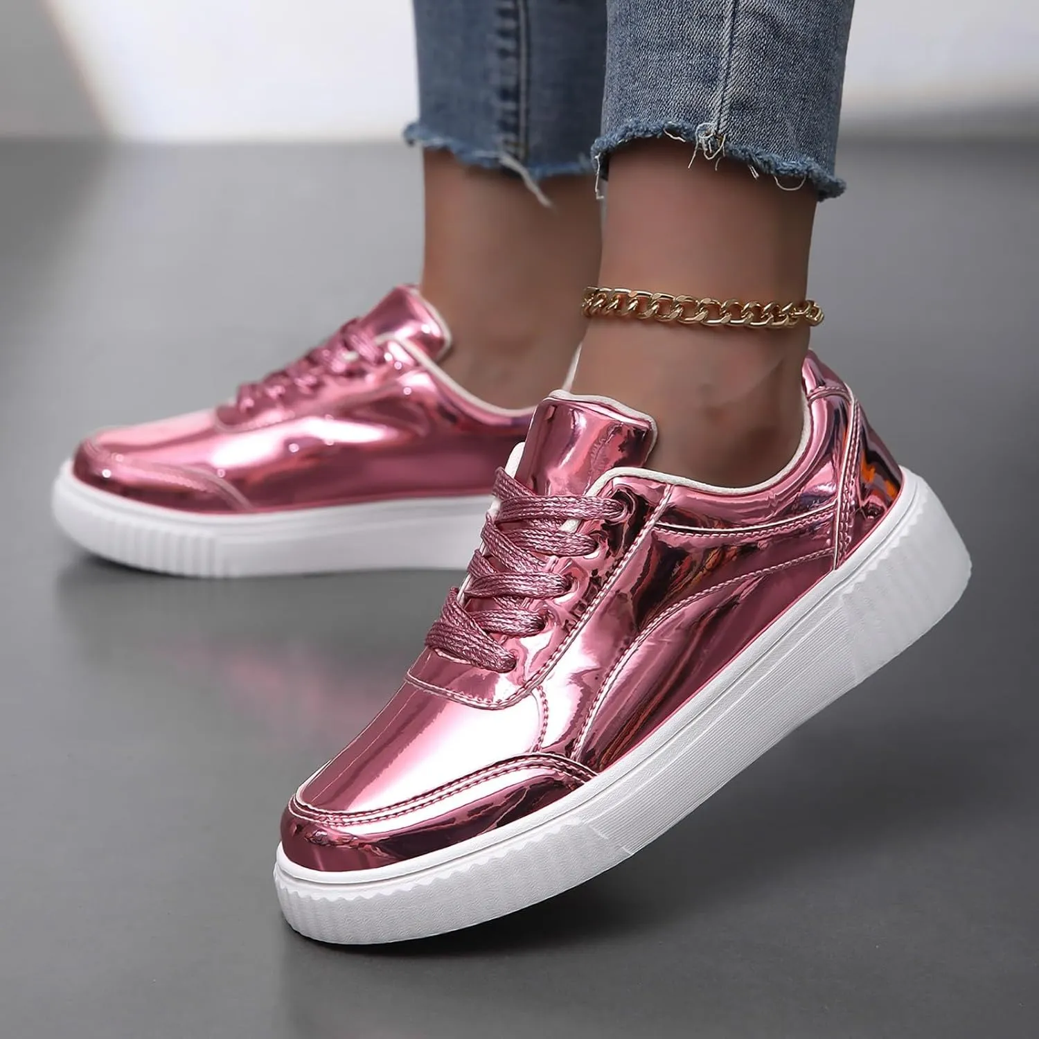 Womens Running Shoes Walking Sneakers for Women Women Loafers Comfortable Closed Back Lightweight Breathable Christmas Print Shoes Women Wide Toe Box Trendy Casual