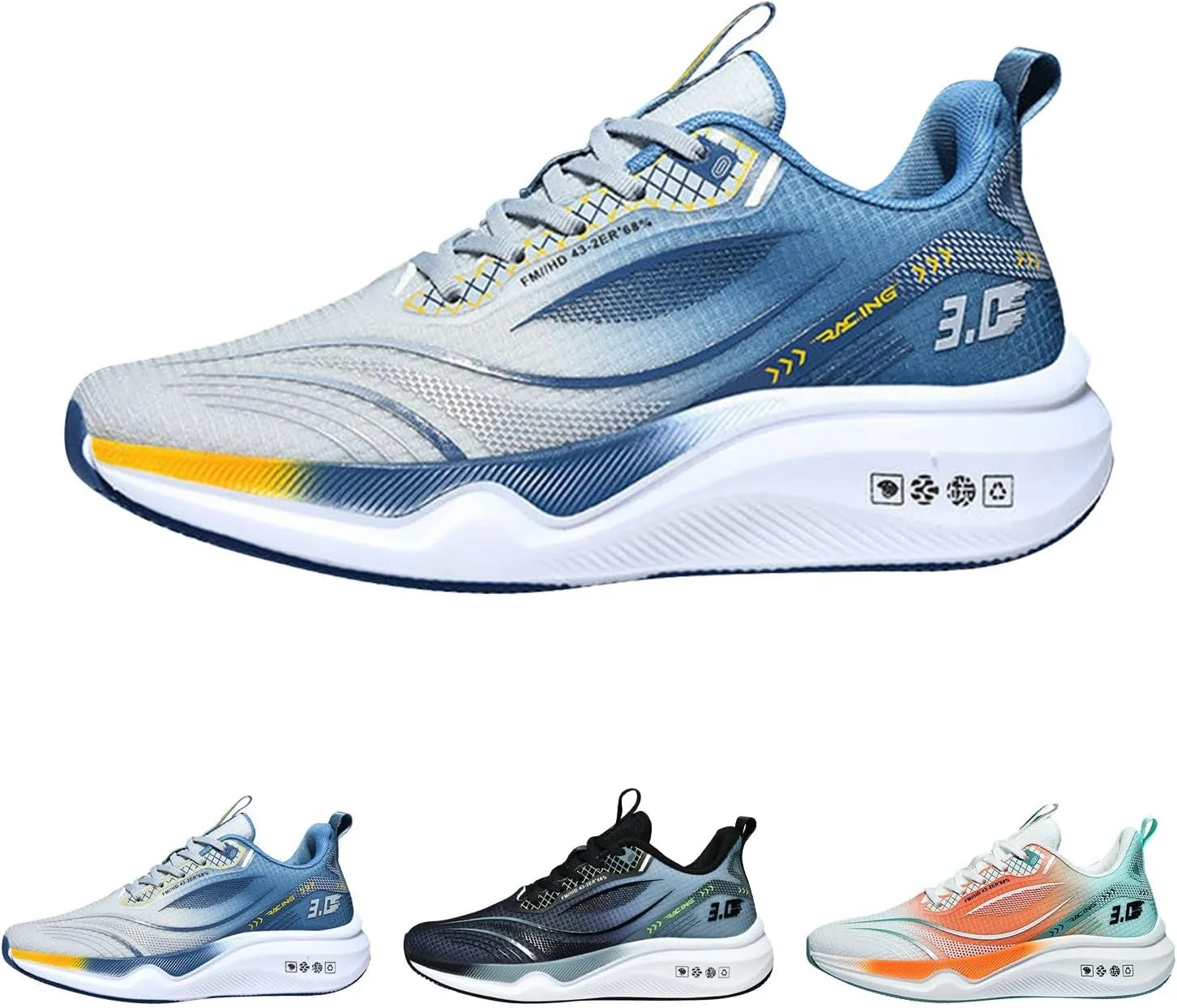 Womens Running Shoes Walking Sneakers for Women Women Loafers Comfortable Closed Back Lightweight Breathable Christmas Print Shoes Women Wide Toe Box Trendy Casual