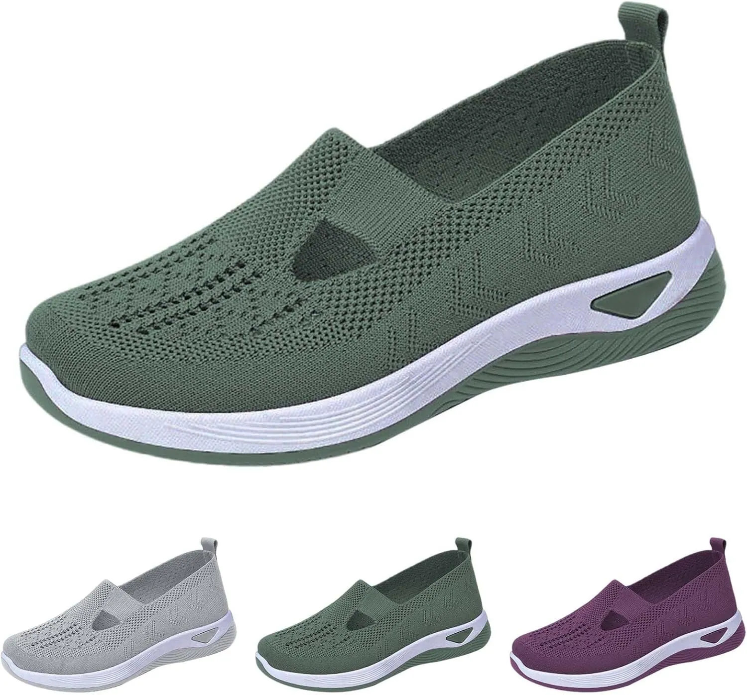 Women's Shoes Casual Dressy Platform Loafers for Women Wide Wide Toe Box Trendy CasualLightweight Breathable Christmas Shoes Men Womens Casual Shoe