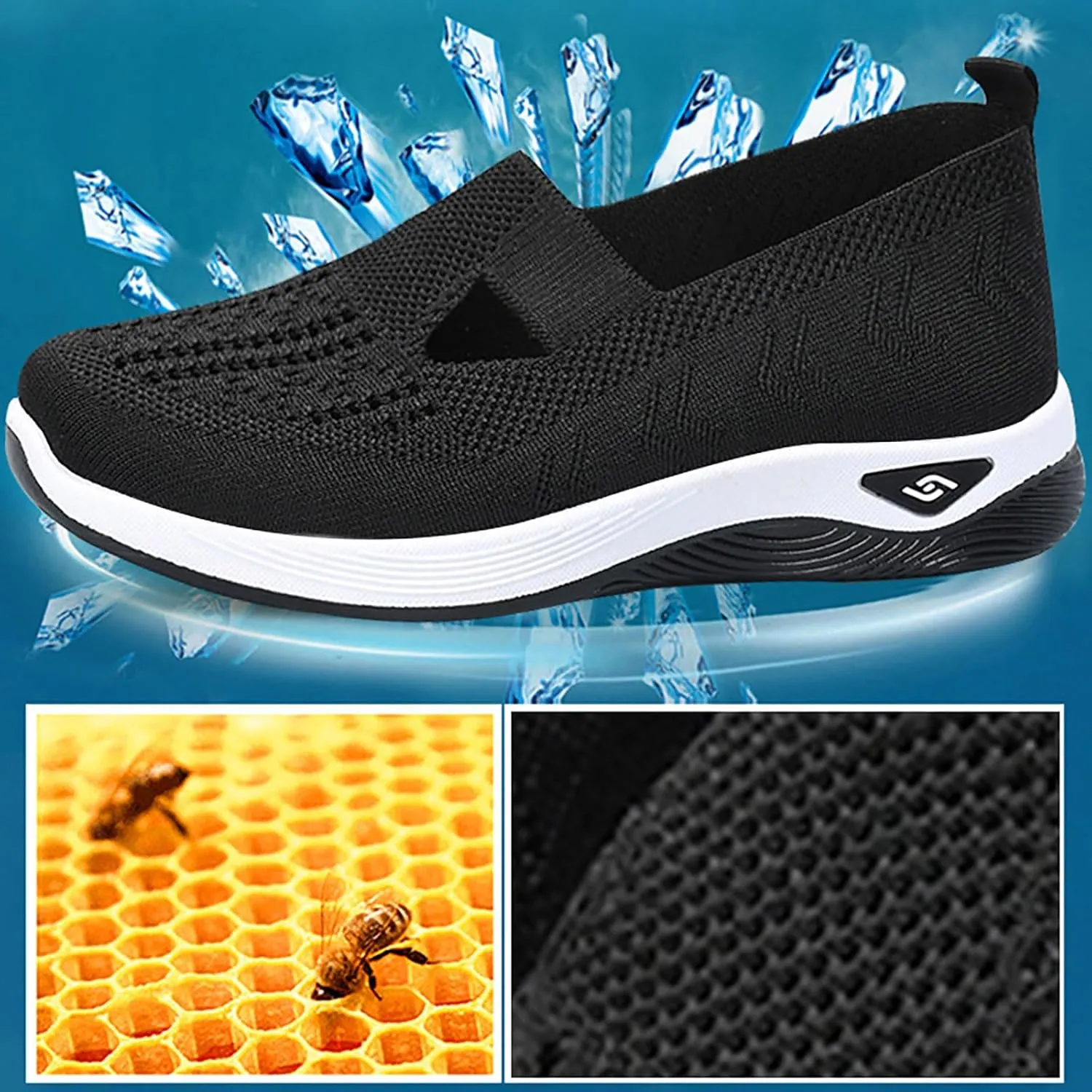 Women's Shoes Casual Dressy Platform Loafers for Women Wide Wide Toe Box Trendy CasualLightweight Breathable Christmas Shoes Men Womens Casual Shoe
