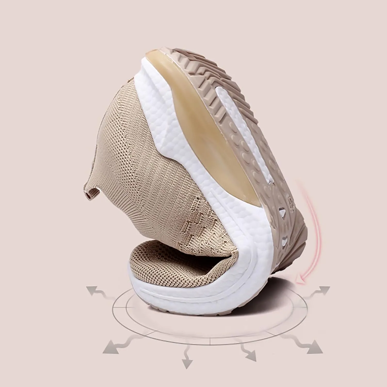 Womens Shoes FlatsWomens Walking Sneakers Wide Width Loafers for Women Closed Head Cute Cozy Women's Christmas Shoes Wide Toe Box Trendy Casual