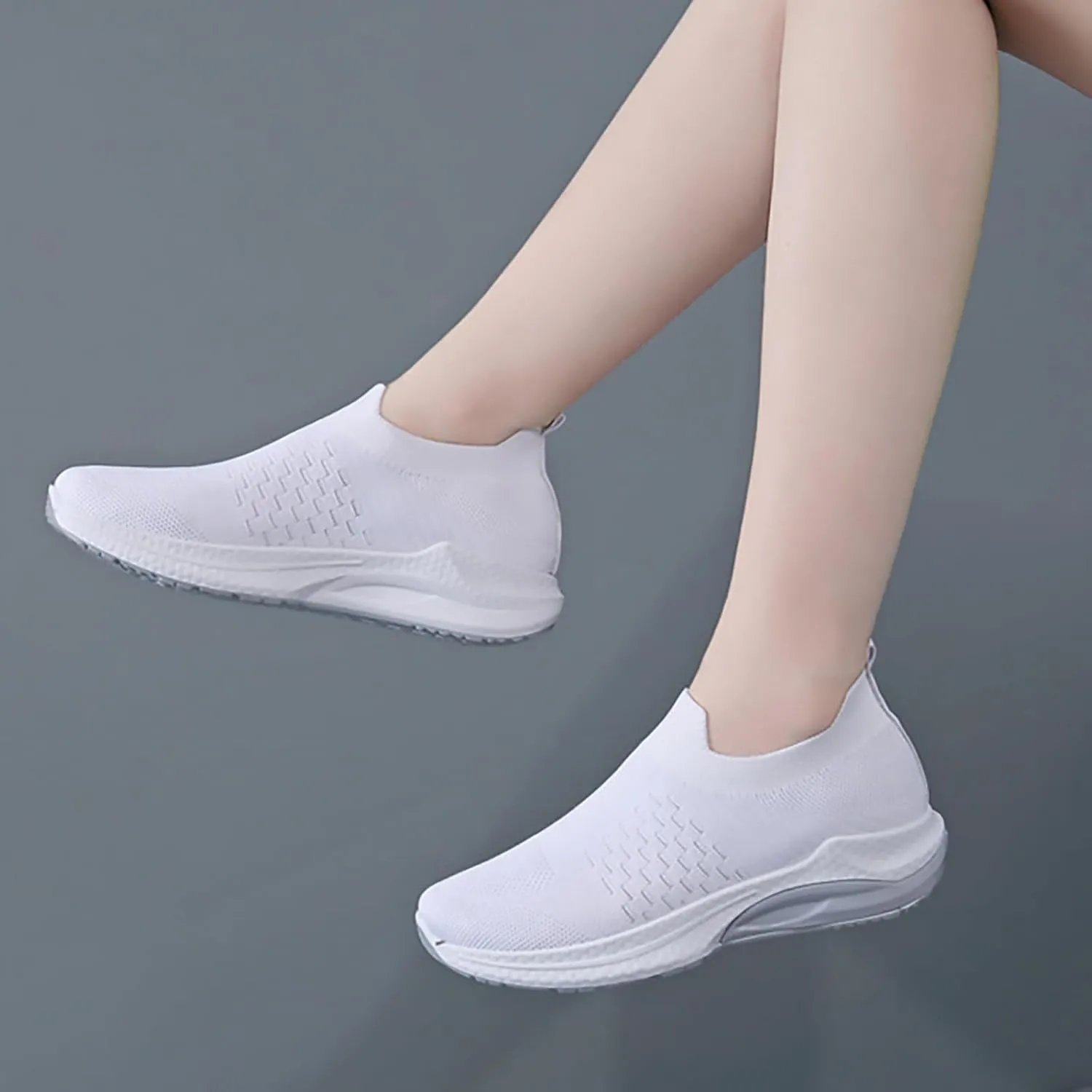 Womens Shoes FlatsWomens Walking Sneakers Wide Width Loafers for Women Closed Head Cute Cozy Women's Christmas Shoes Wide Toe Box Trendy Casual
