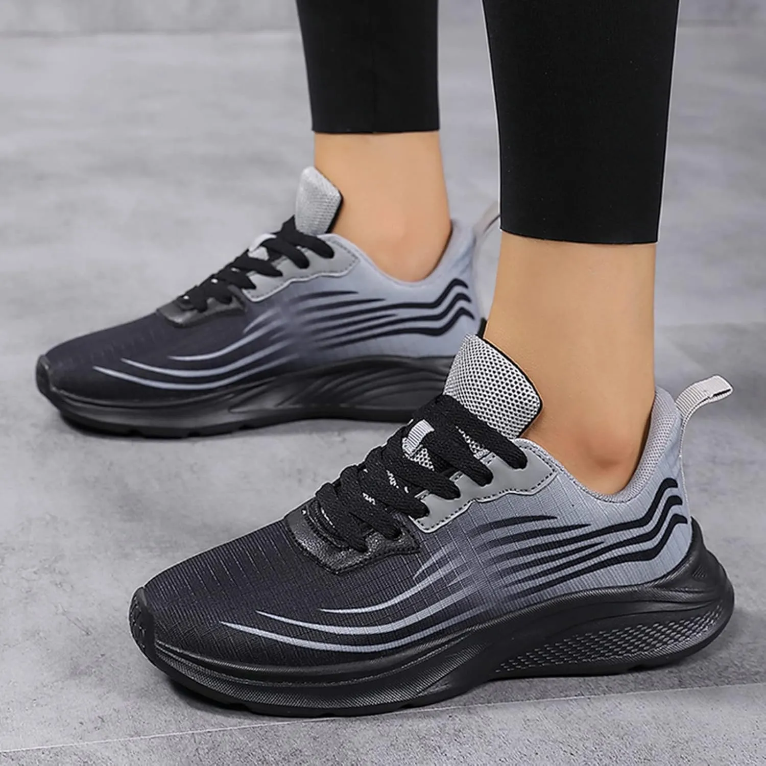 Womens Slip on Shoes Skate Shoes for Women Lightweight Gym Sneakers Casual Breathable Mesh Shoes for Women