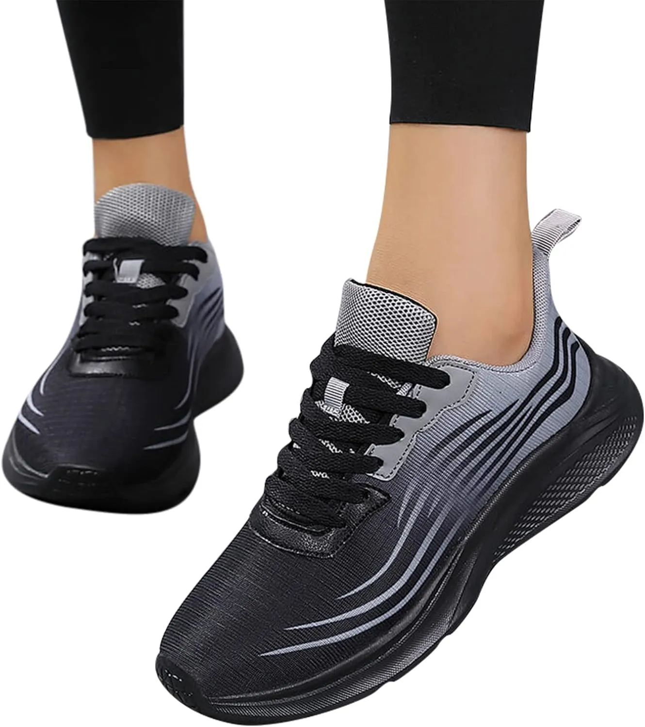 Womens Slip on Shoes Skate Shoes for Women Lightweight Gym Sneakers Casual Breathable Mesh Shoes for Women