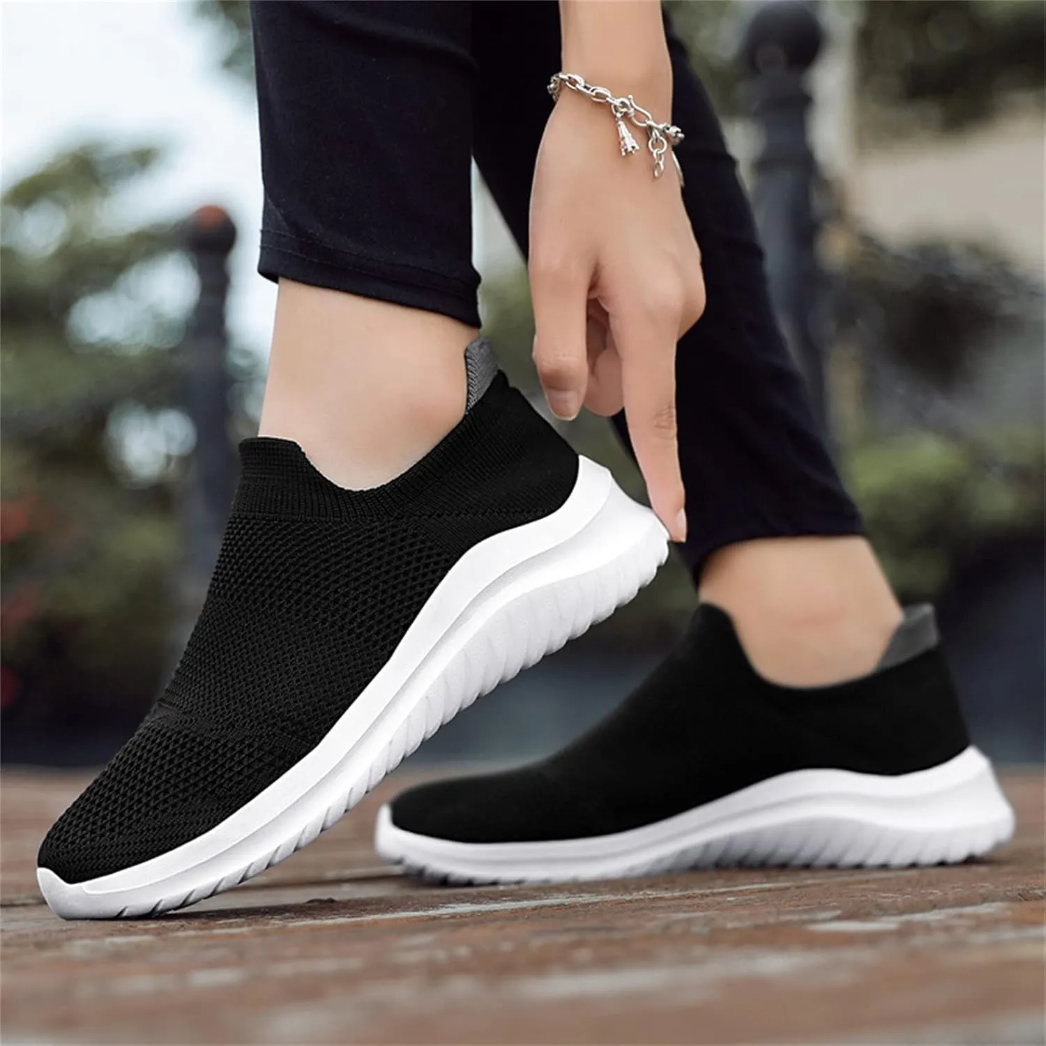 Women's Slip-on Shoes Wide Width Sneakers Hands Free Mens Running Shoes Walking Casual Tennis Shoes High Top Sneakers Red Tennis Shoe Loafers Dress Shoe