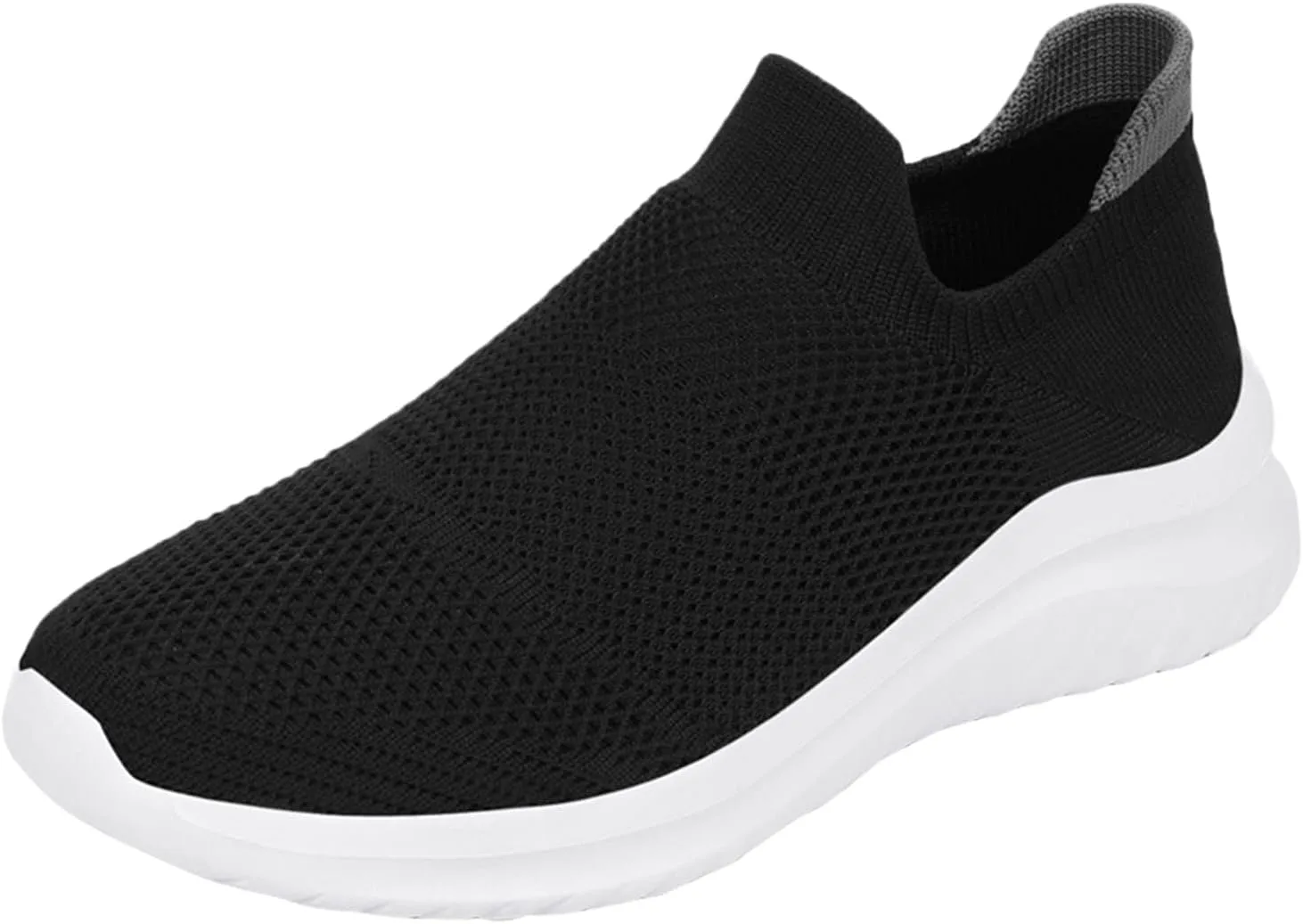 Women's Slip-on Shoes Wide Width Sneakers Hands Free Mens Running Shoes Walking Casual Tennis Shoes High Top Sneakers Red Tennis Shoe Loafers Dress Shoe