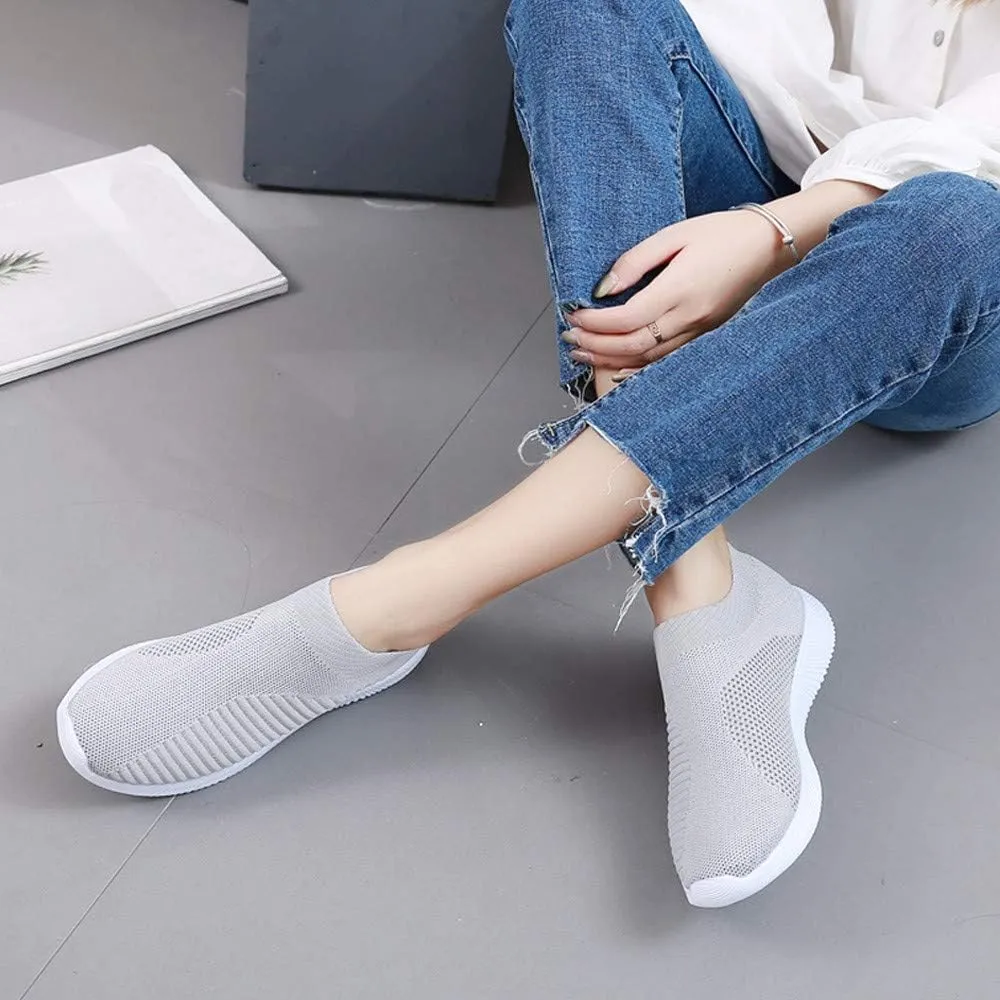 Women's Slip On Sneakers Lightweight Breathable Non Slip Work Shoes Women Loafers Men's Shoes Casual Casual Sneakers White Tennis Shoe Trainers Shoe