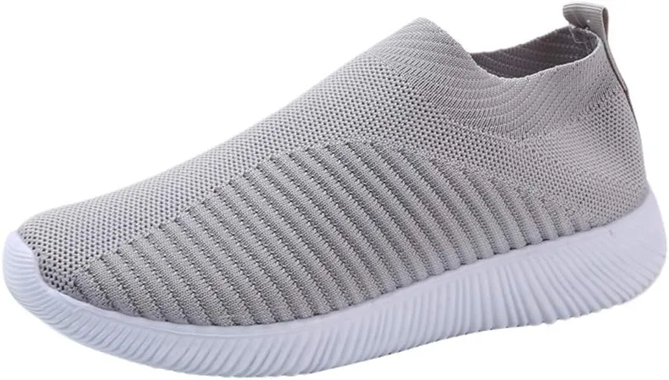 Women's Slip On Sneakers Lightweight Breathable Non Slip Work Shoes Women Loafers Men's Shoes Casual Casual Sneakers White Tennis Shoe Trainers Shoe