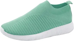 Womens Slip on Walking Shoes Comfort Lightweight Tennis Shoes Men Walking Men's Casual Shoes White Platform Sneakers White Tennis Shoe Loafers Shoe
