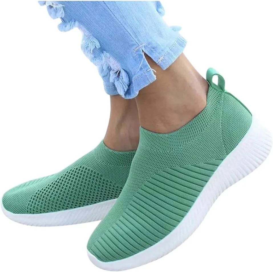 Womens Slip on Walking Shoes Comfort Lightweight Tennis Shoes Men Walking Men's Casual Shoes White Platform Sneakers White Tennis Shoe Loafers Shoe