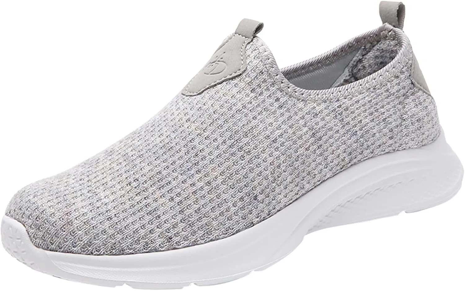 Womens Slip on Walking Shoes Comfort Lightweight Walking Shoes Women Walking Casual Shoes Trendy High Top Sneakers Slip On Tennis Shoe Loafers Casual Slip On